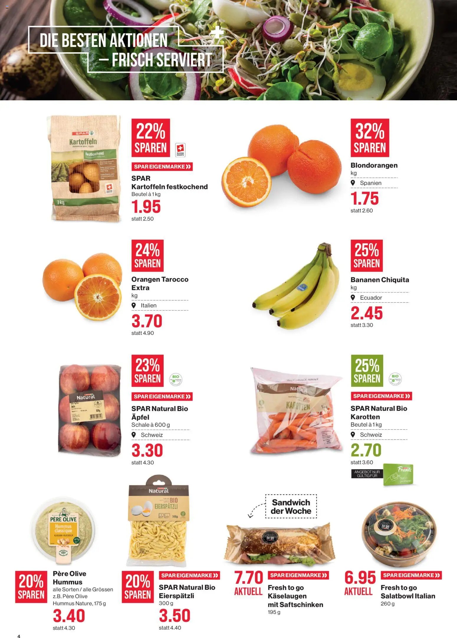 SPAR Aktionen (2026-01-29 - 2026-02-04)