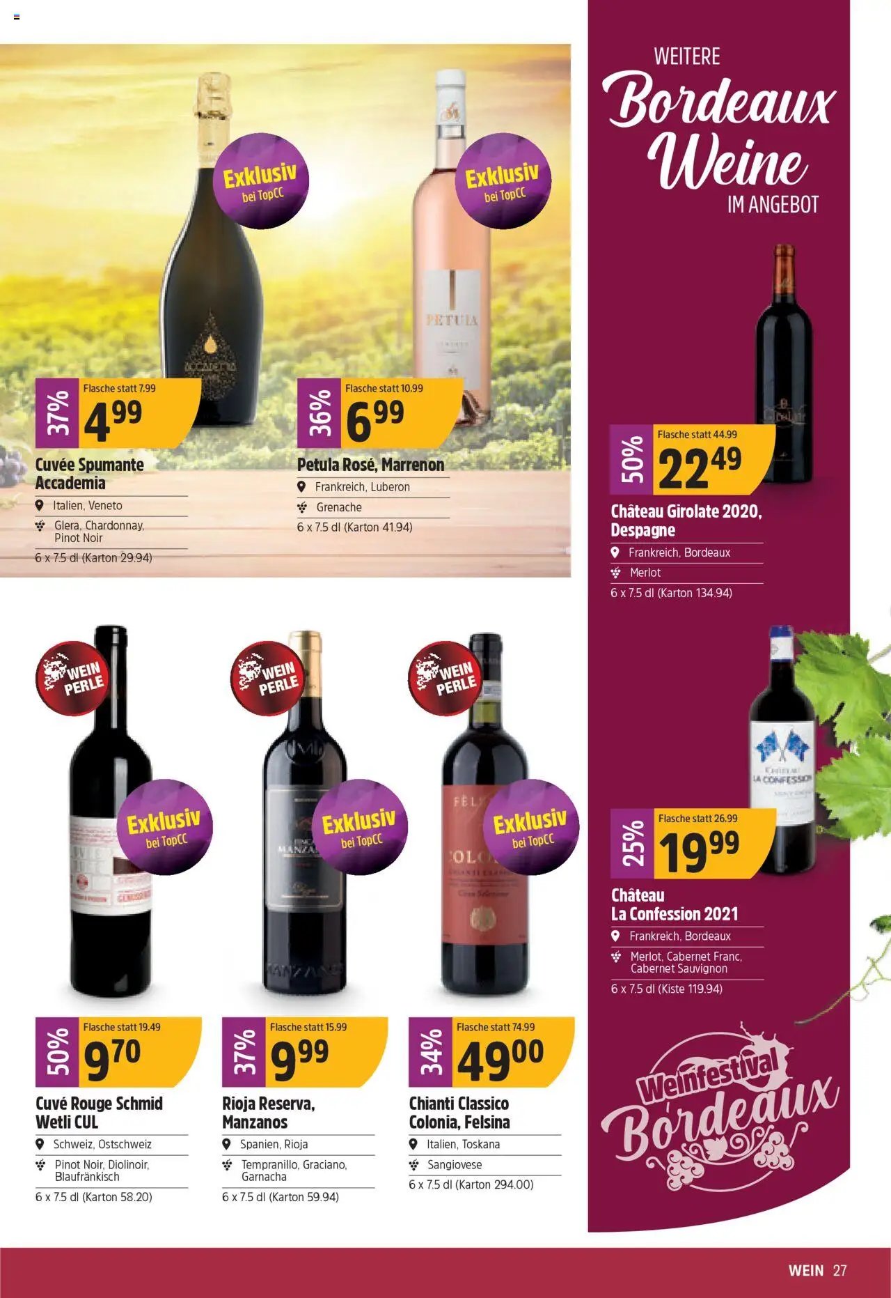 TopCC Aktionen (2025-07-28 - 2025-08-02)
