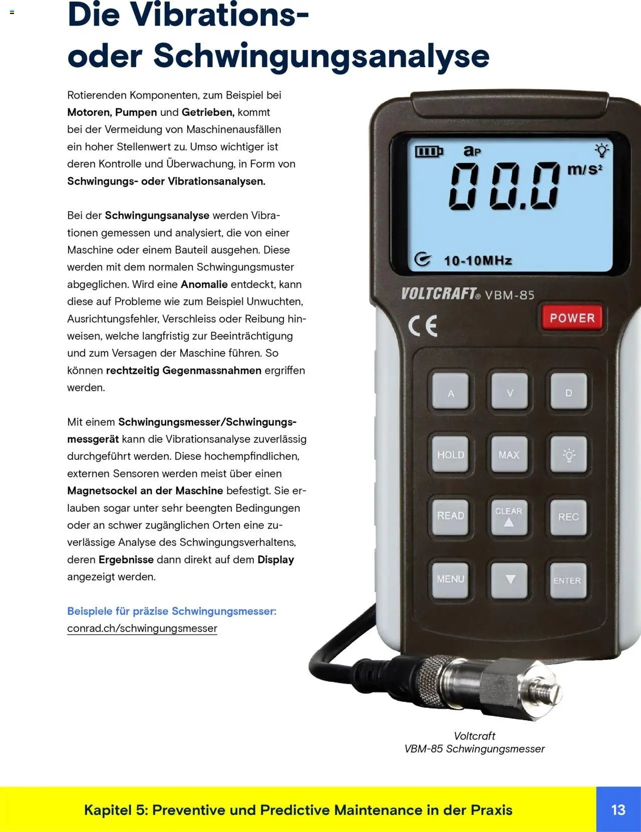 Conrad Aktionen Whitepaper vorausschauende Wartung (2025-05-14 - 2025-12-31) | 13