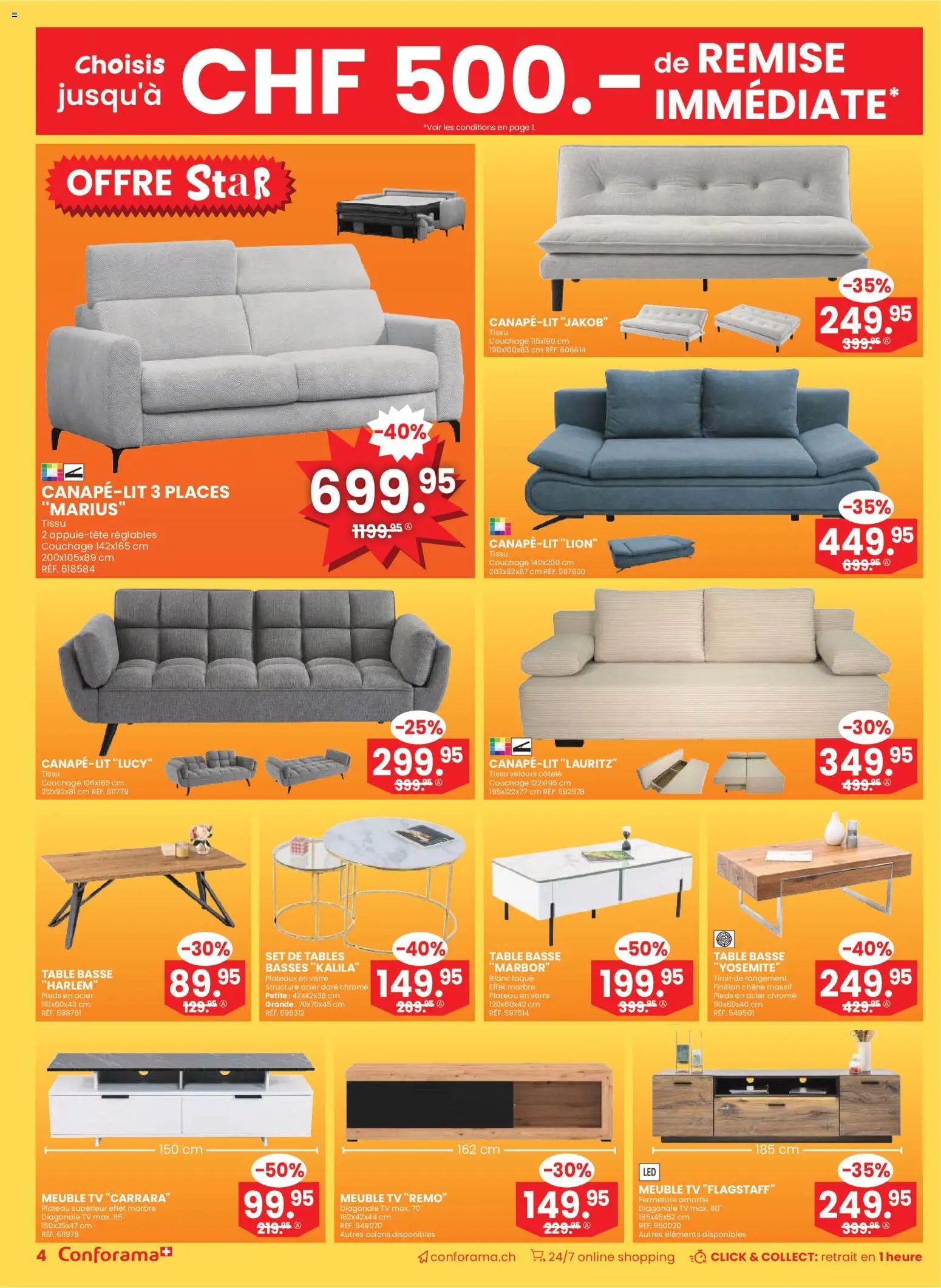 Conforama Aktionen FR (2025-12-31 - 2026-01-13)