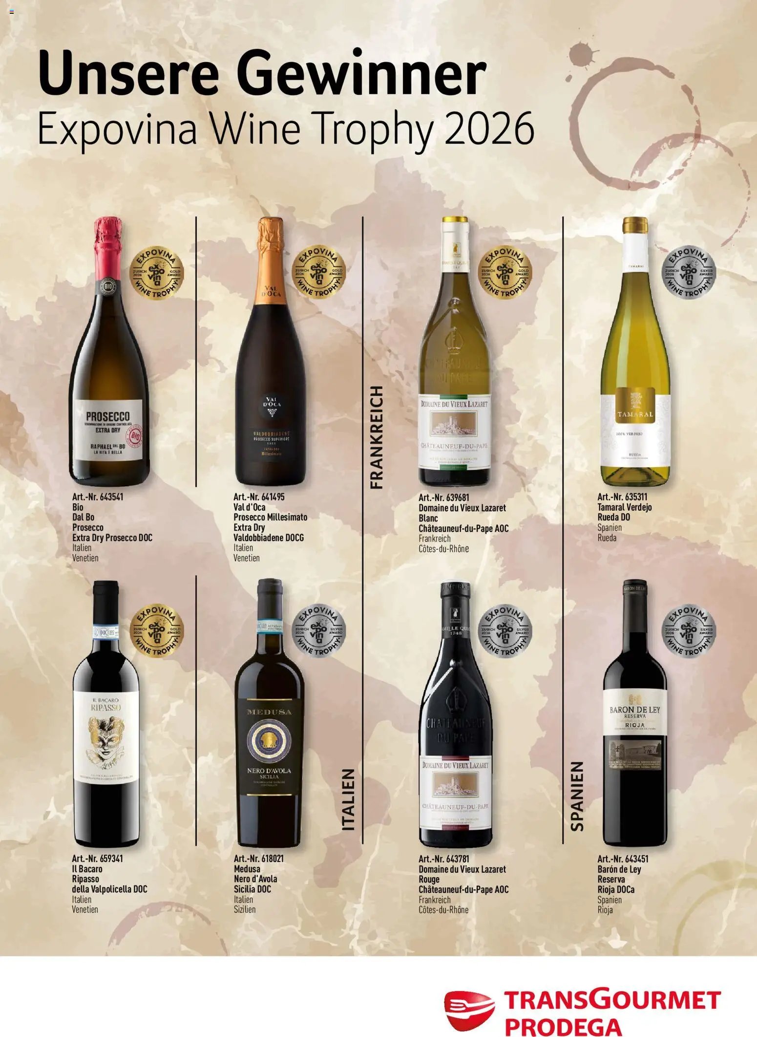 Prodega aktionen Enoteca