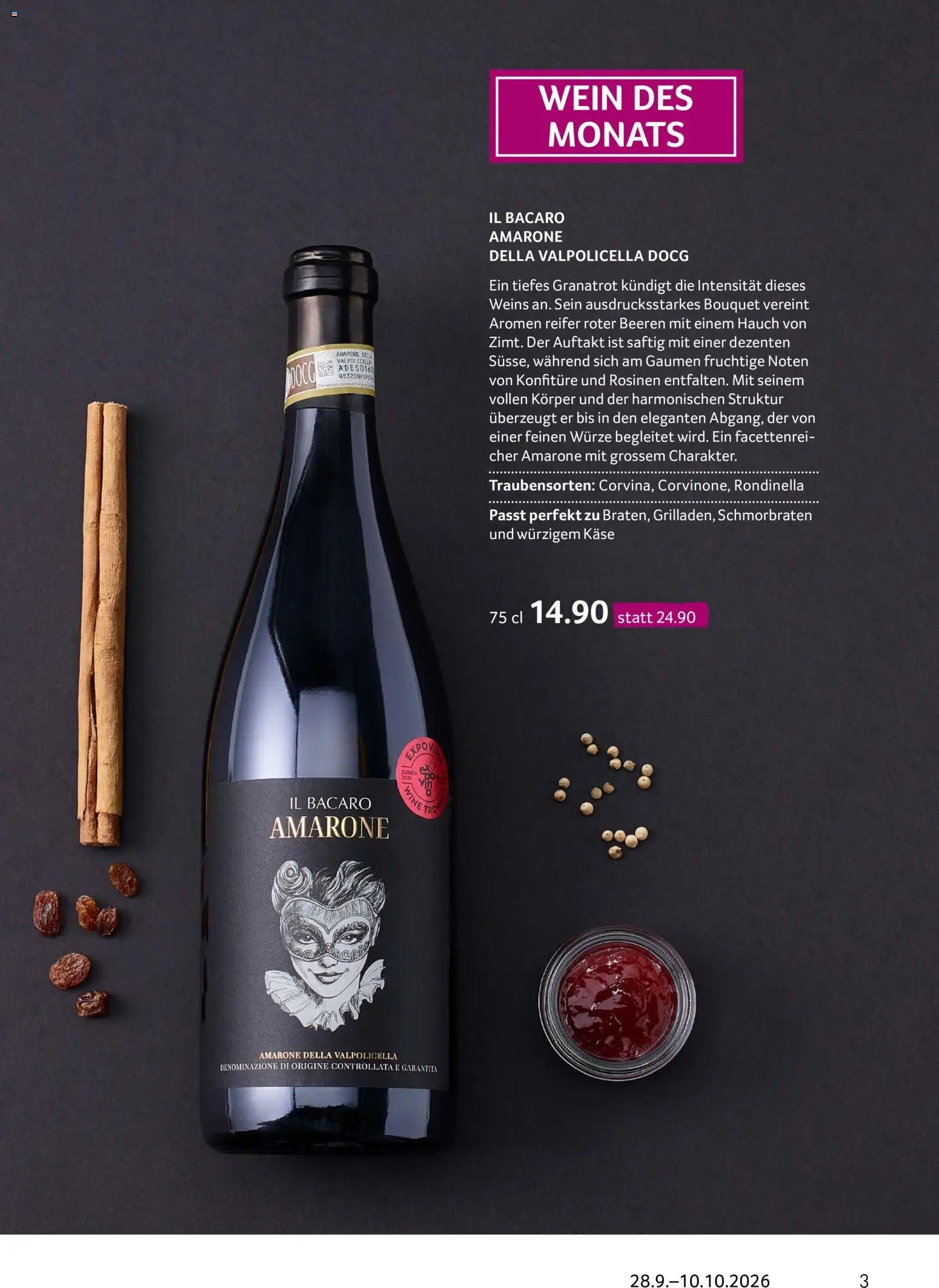 Prodega aktionen Enoteca