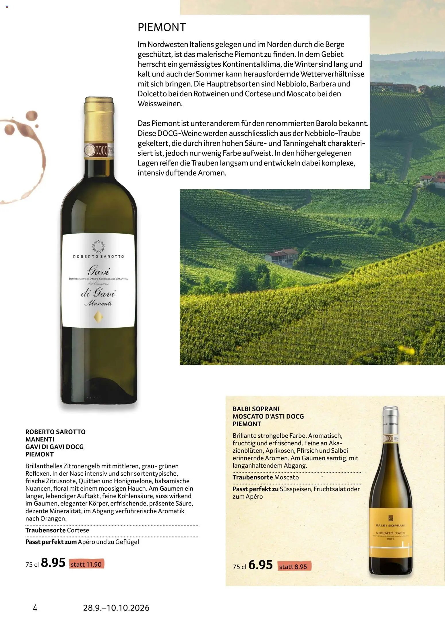 Prodega aktionen Enoteca
