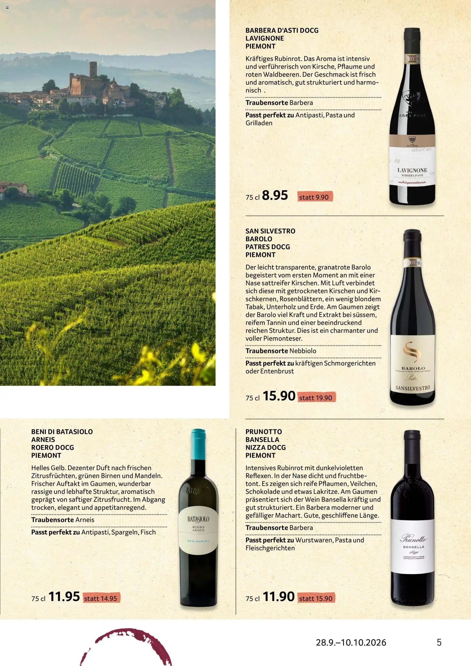 Prodega aktionen Enoteca