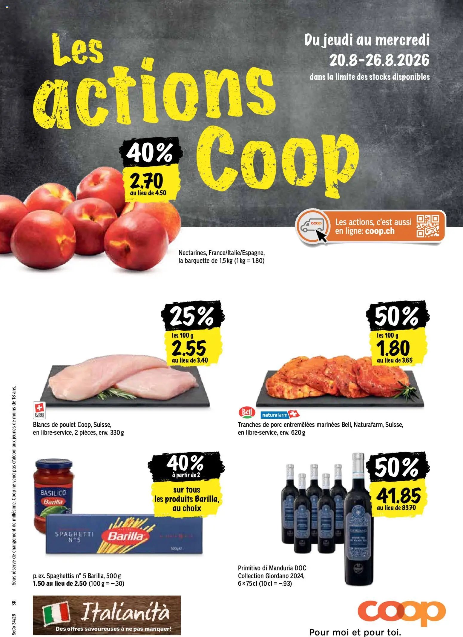 Coop aktionen FR