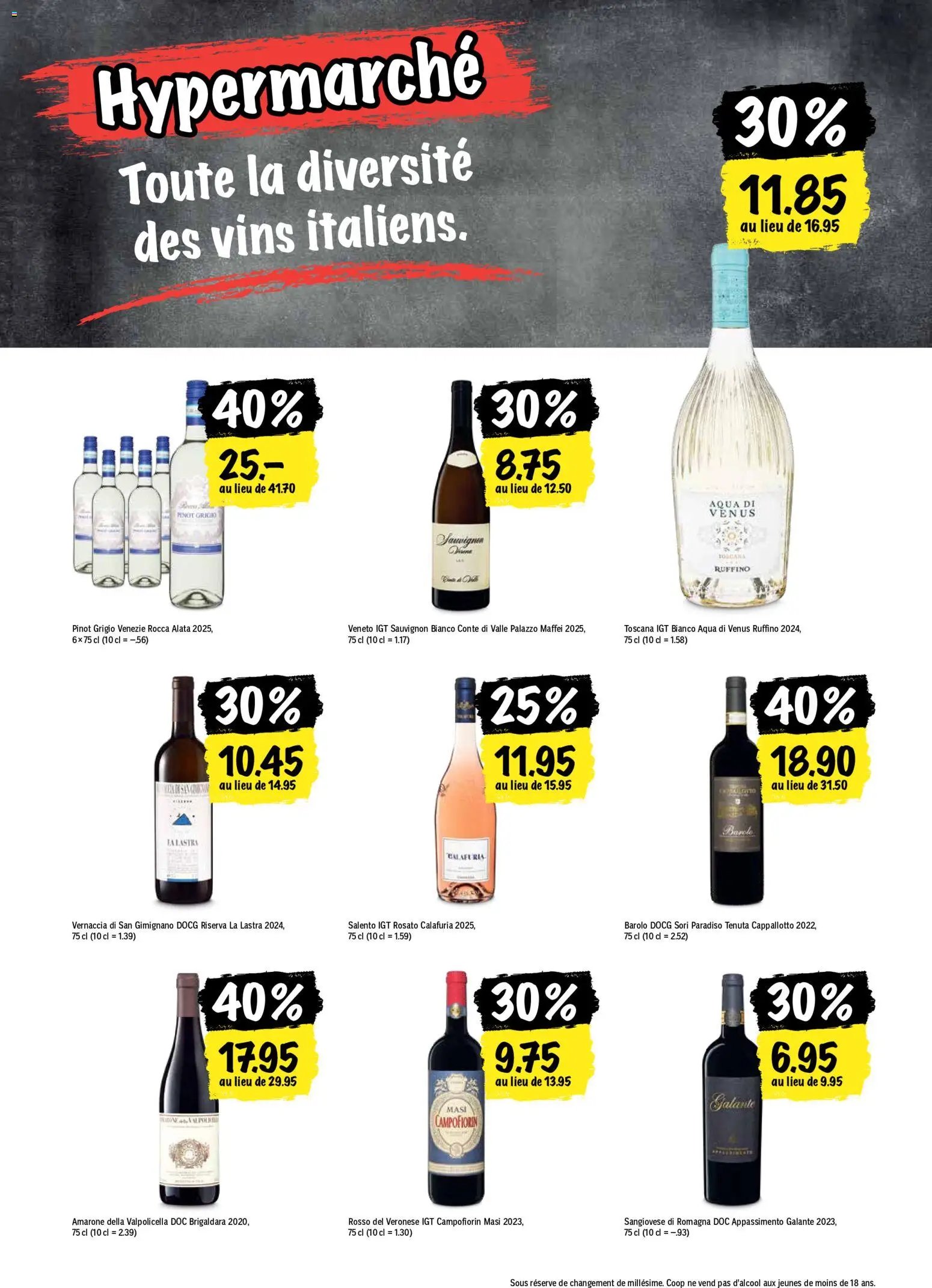 Coop aktionen FR
