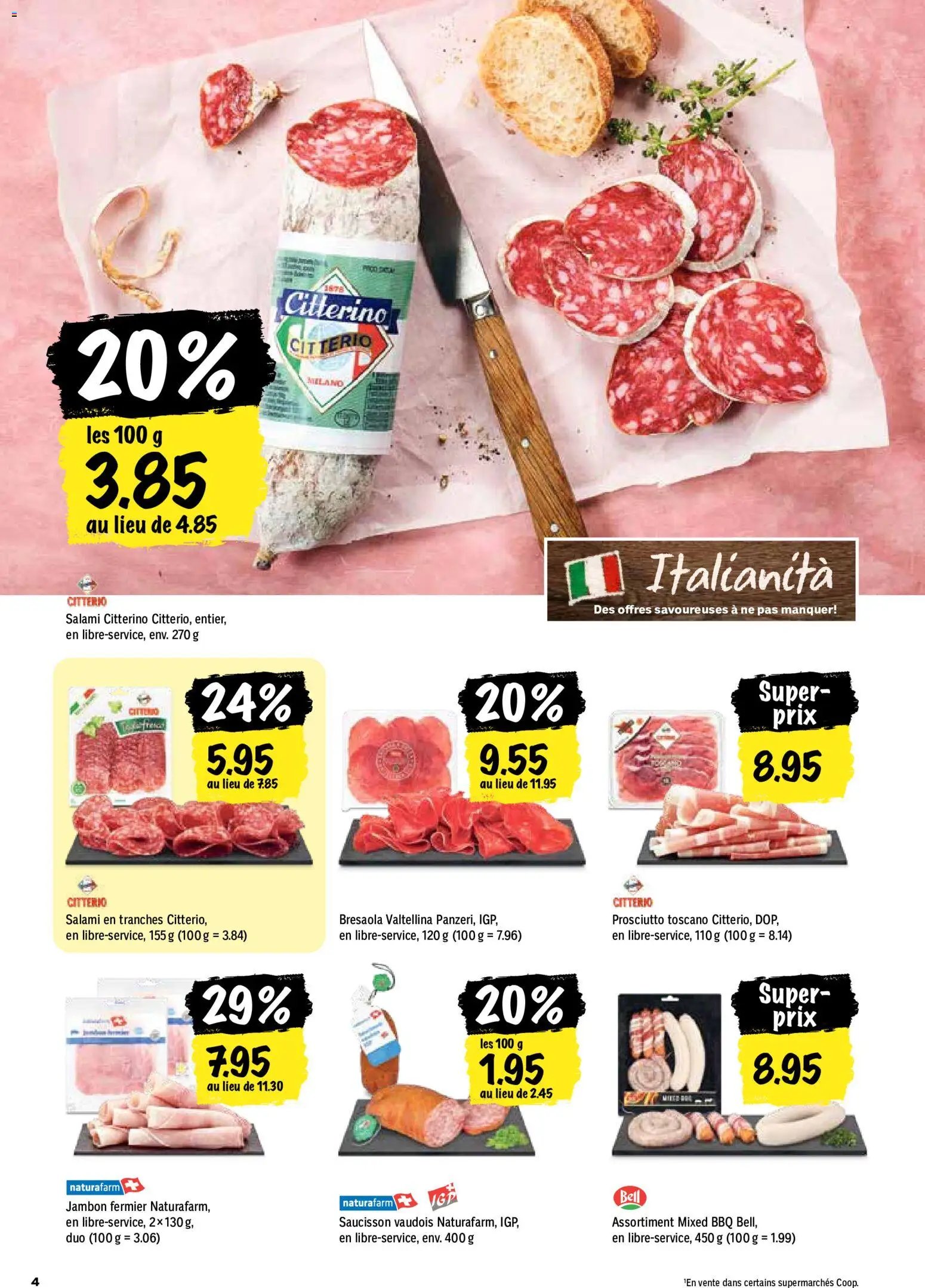Coop aktionen FR