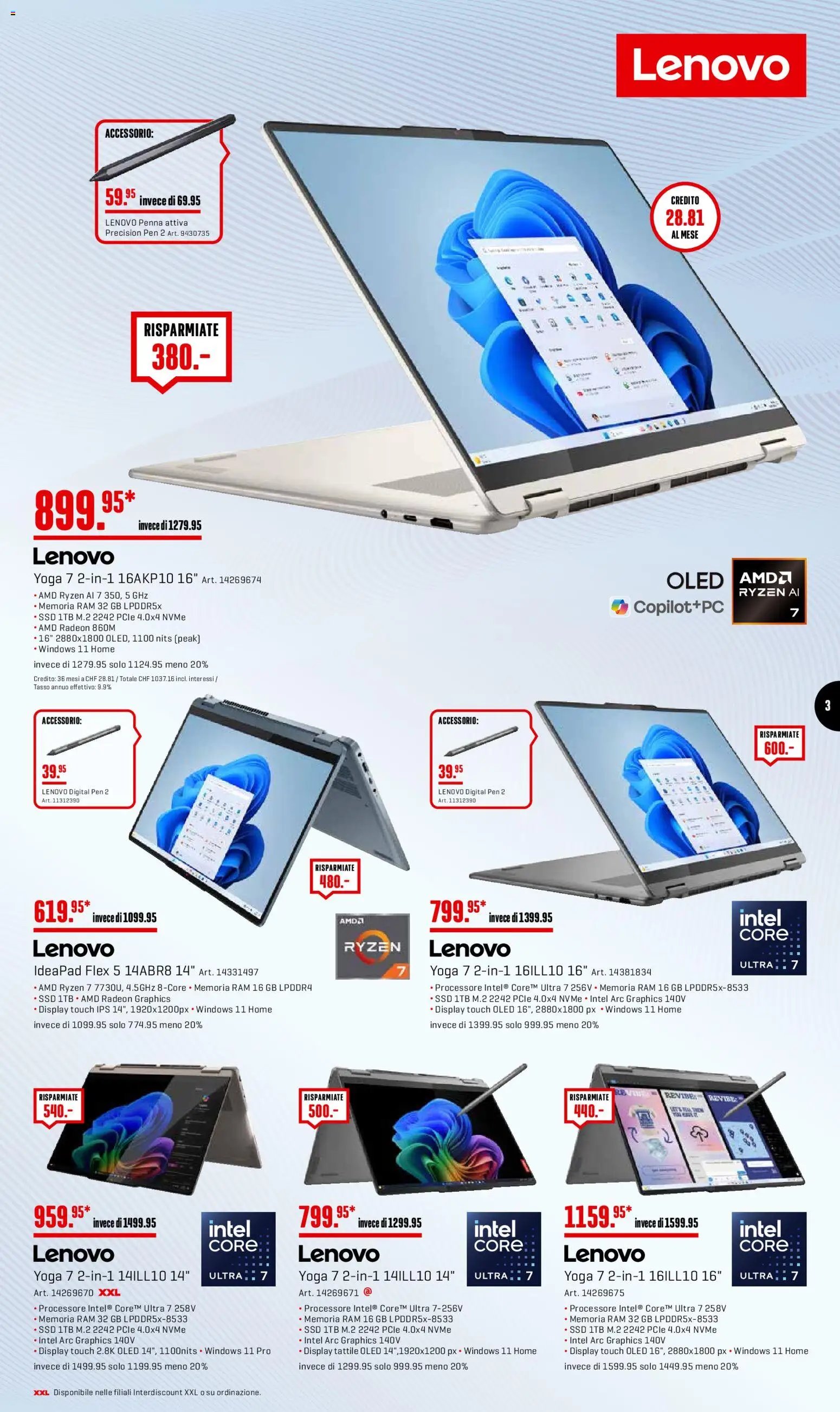 Interdiscount aktionen 20% di sconto  IT (2026-04-27 - 2026-05-03)