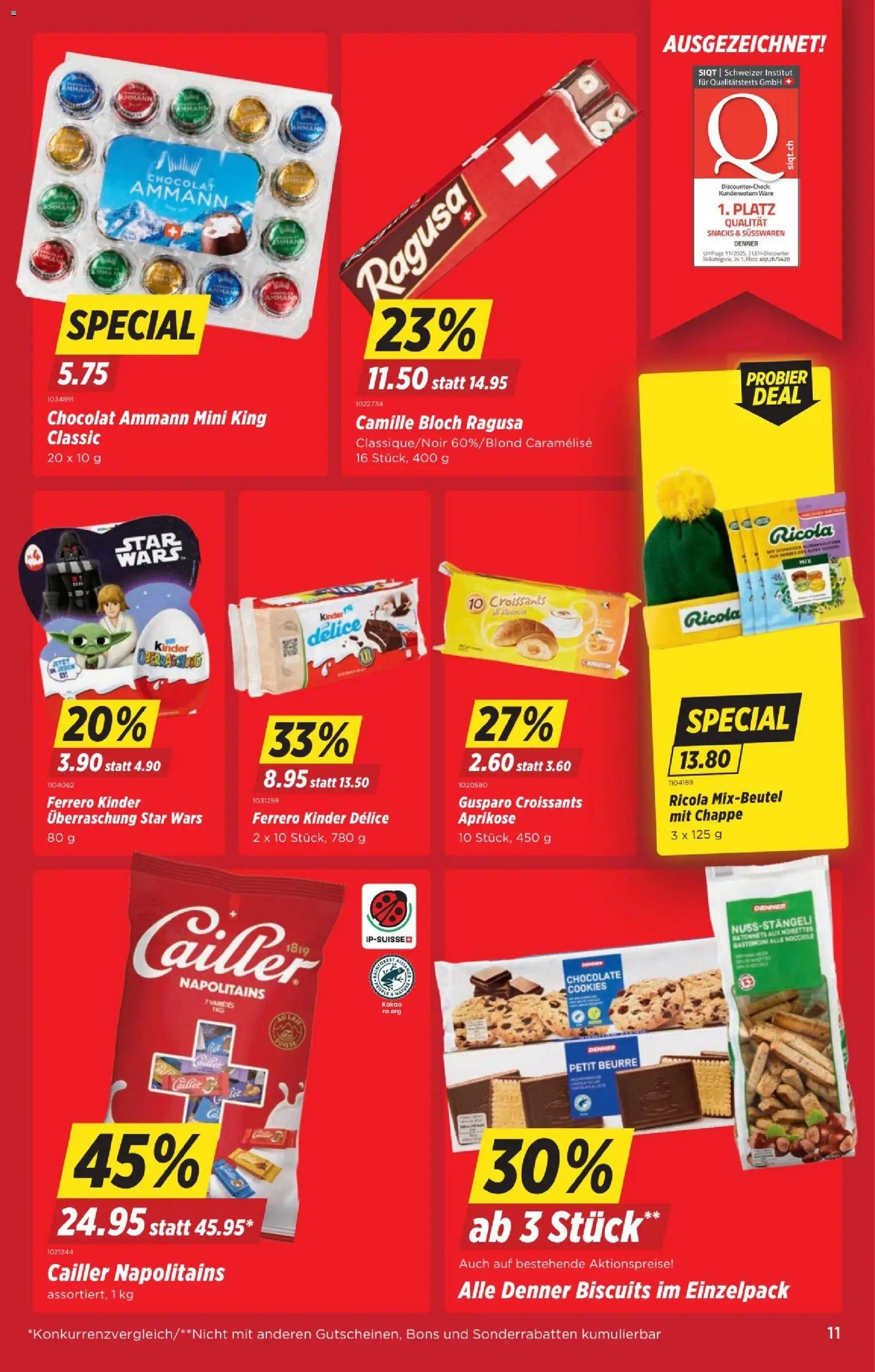 Denner Aktionen (2026-01-20 - 2026-01-26) | 11