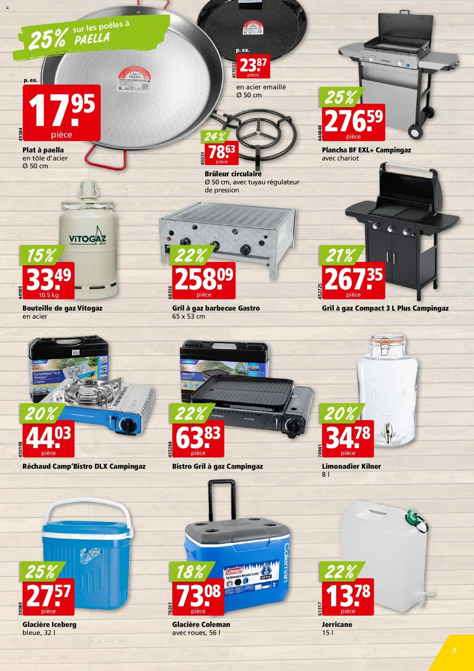 Aligro Aktionen Terrasses Chavannes, Matran, Genève, Sion (2026-04-02 - 2026-04-04) | 3