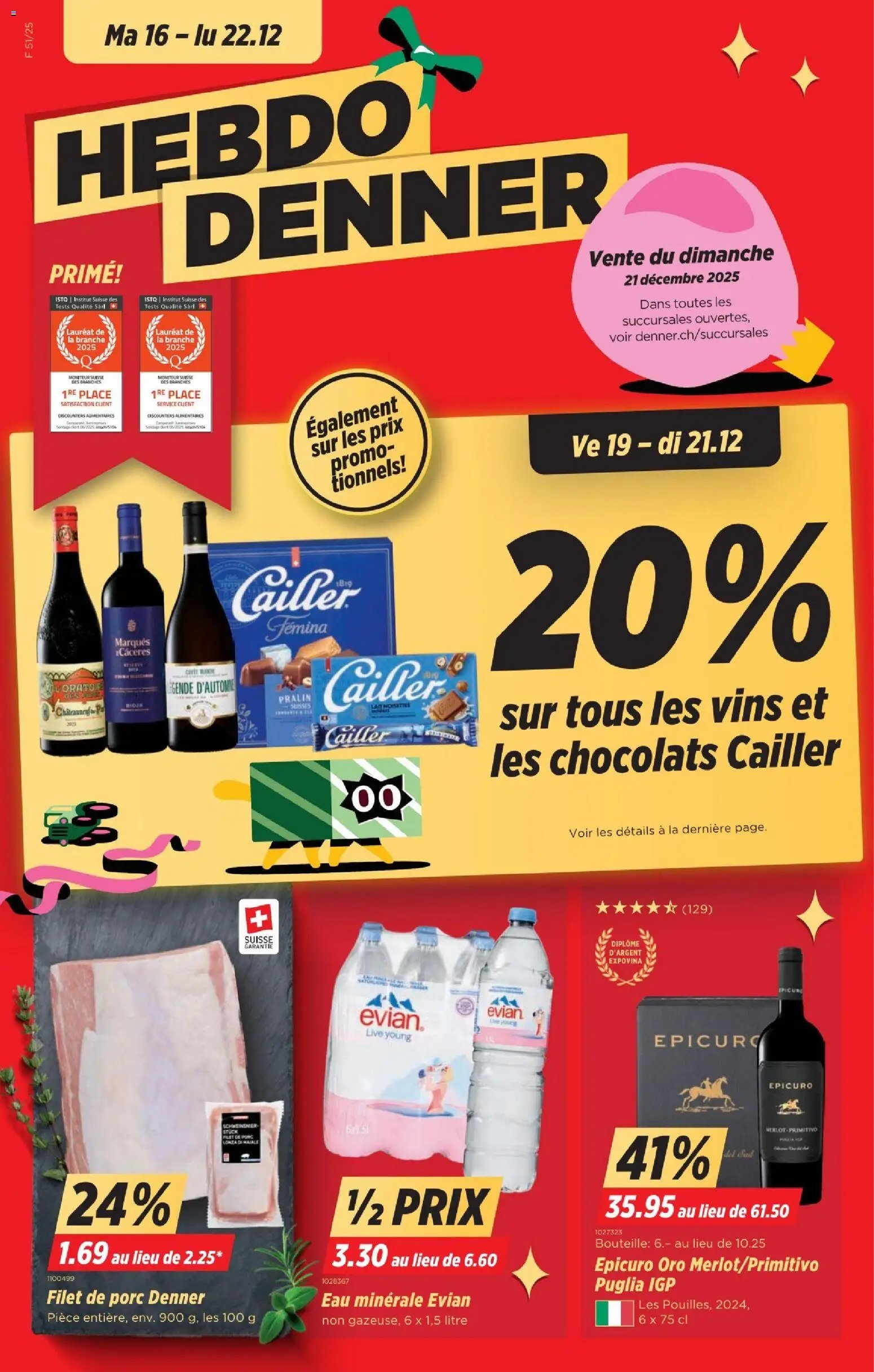 Denner Aktionen FR (2025-12-16 - 2025-12-22)