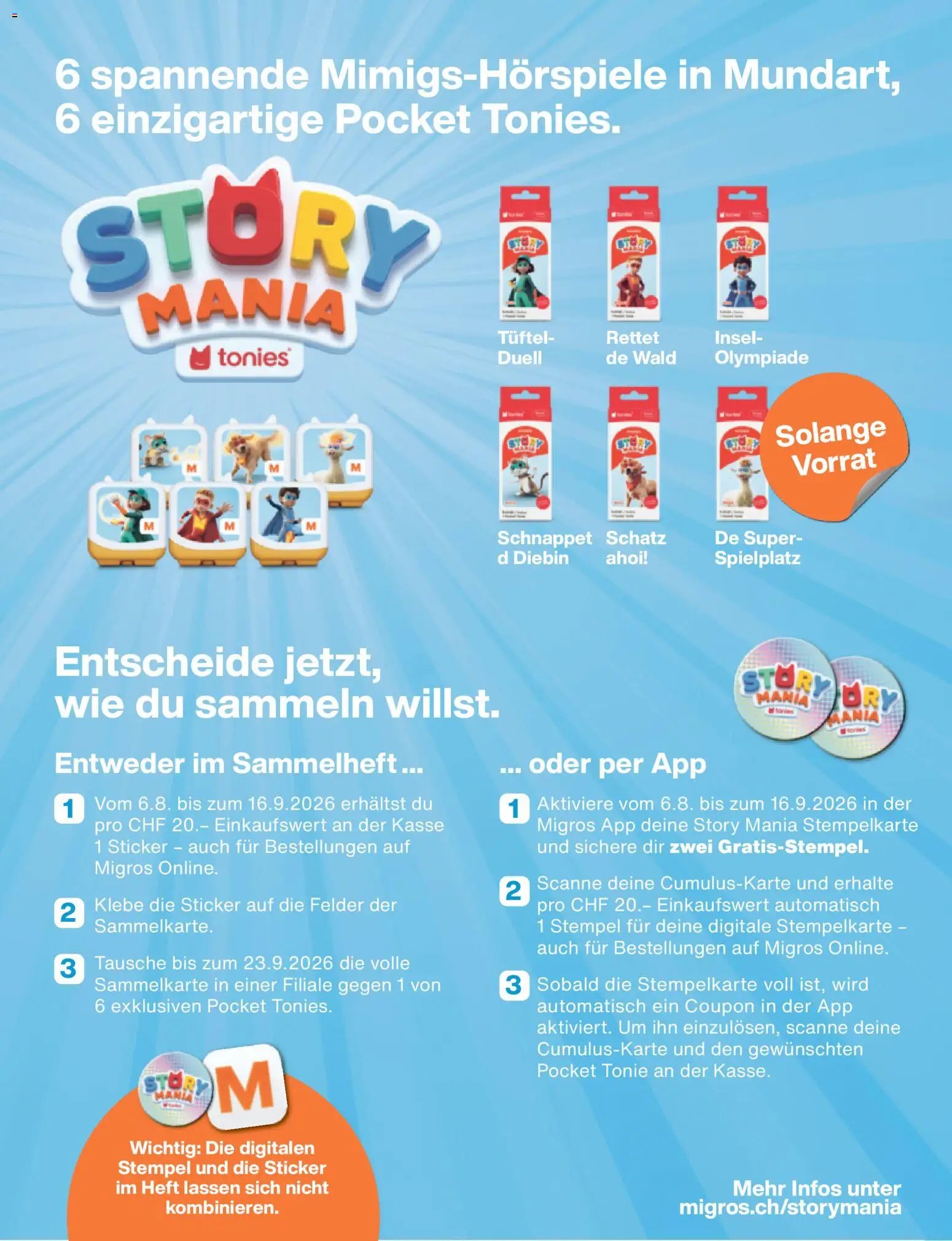 Migros aktionen Magazin