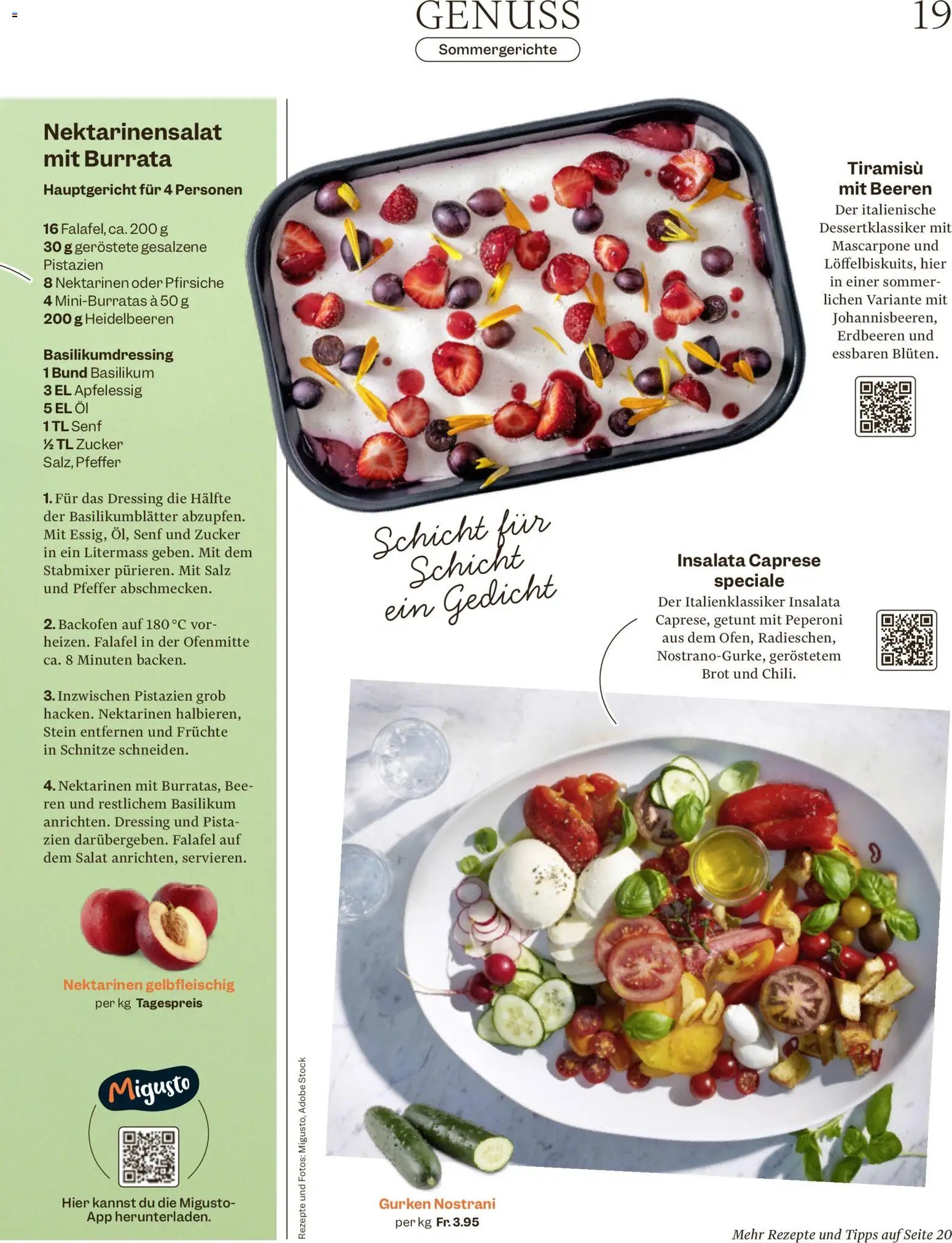 Migros aktionen Magazin