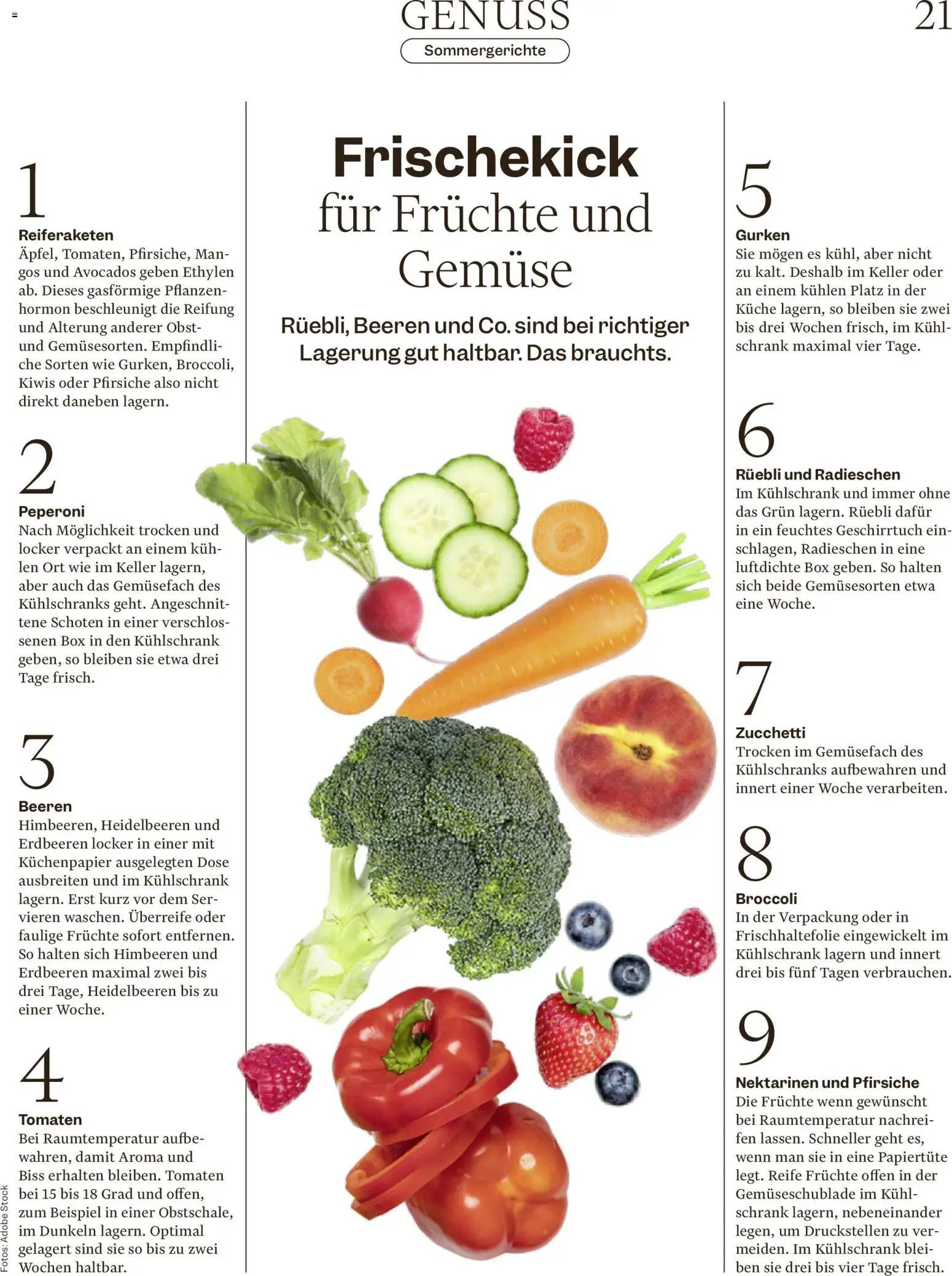 Migros aktionen Magazin