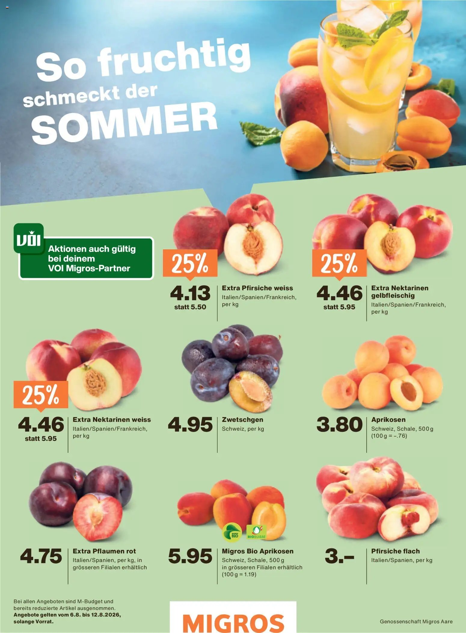 Migros aktionen Magazin