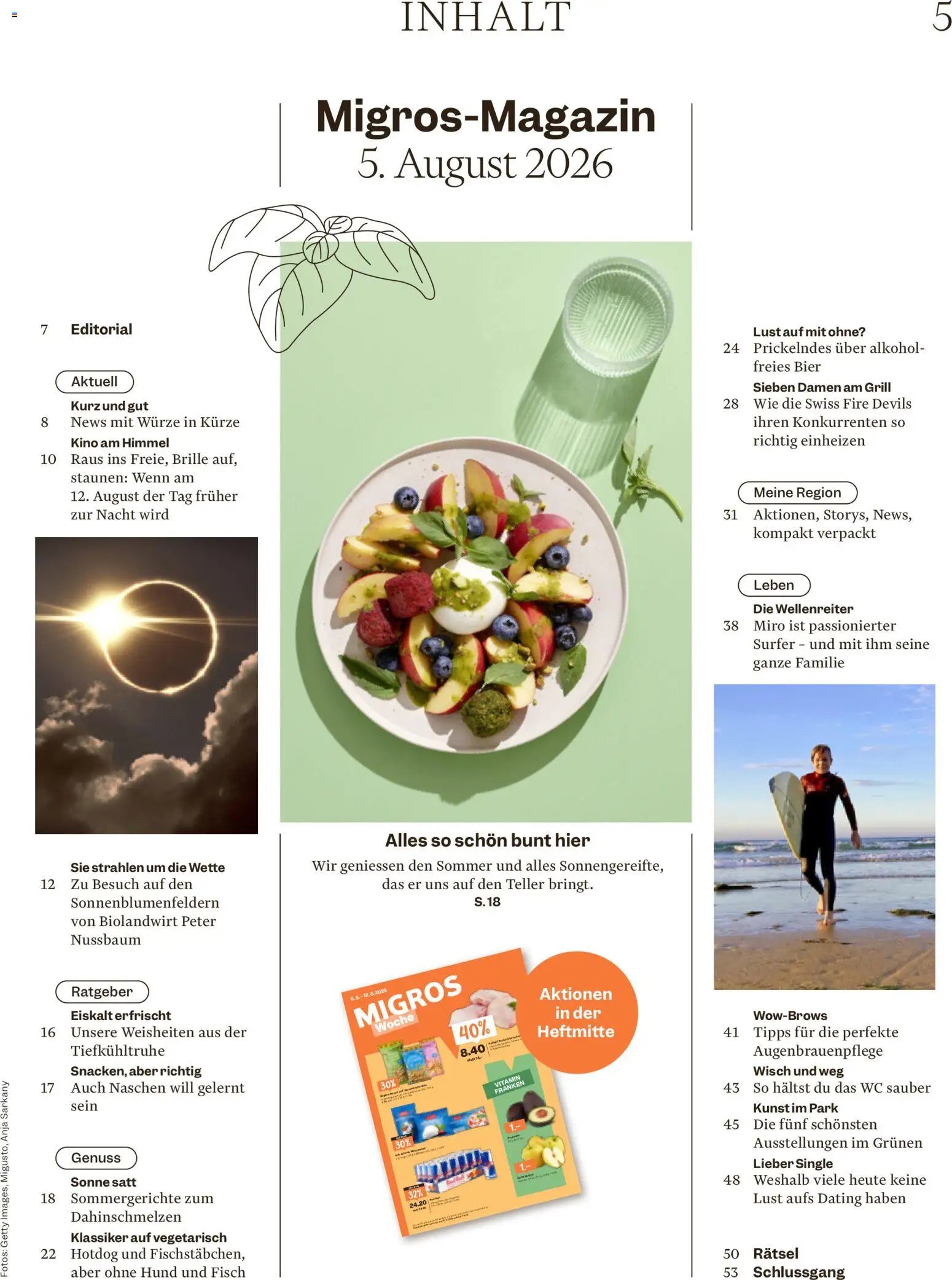 Migros aktionen Magazin