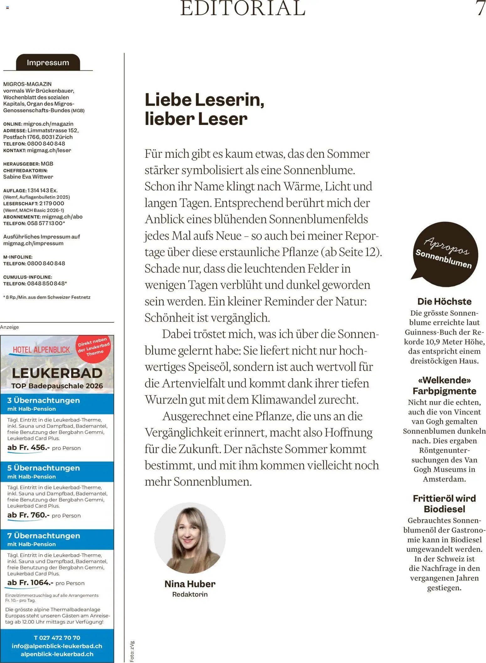 Migros aktionen Magazin