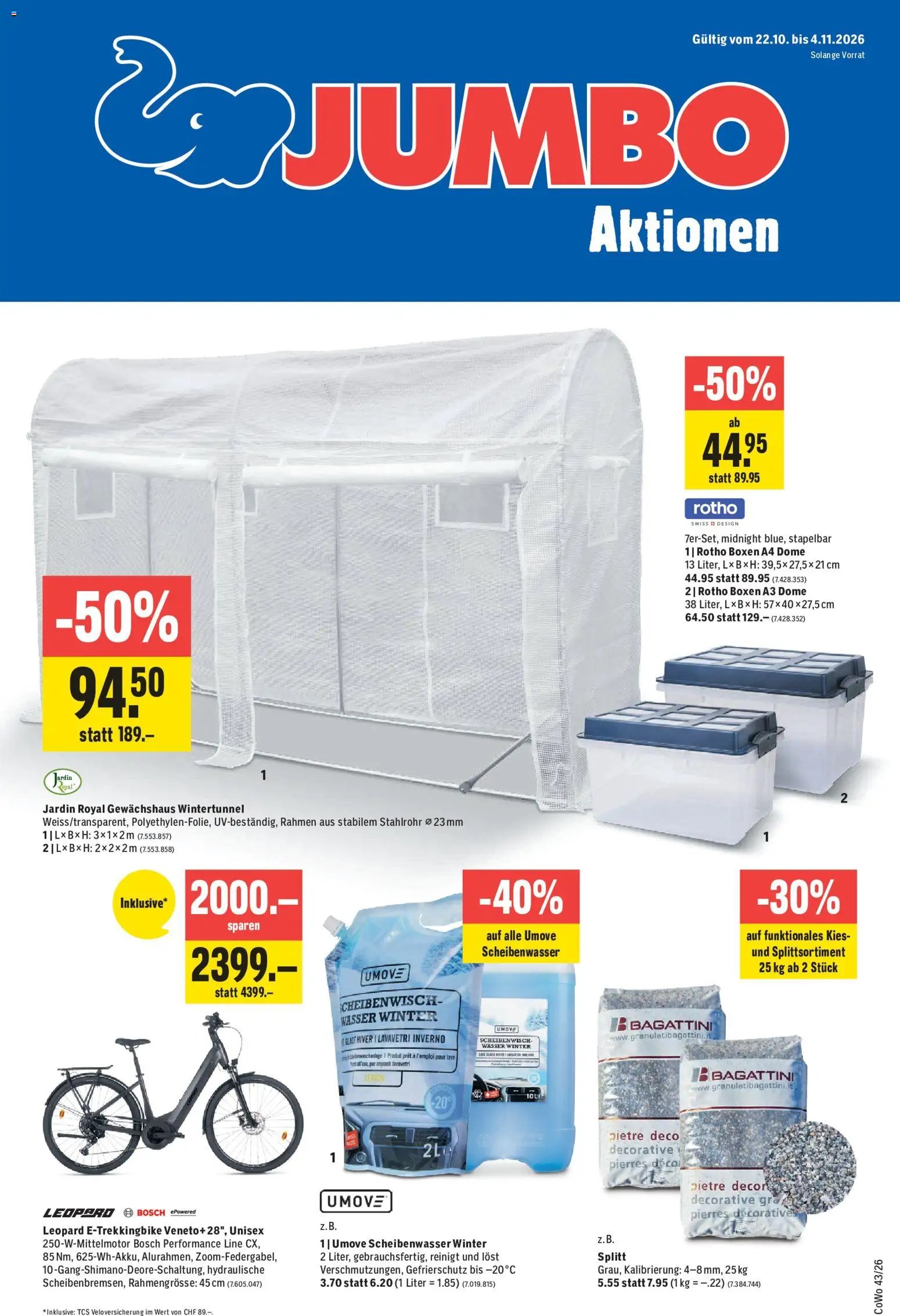Jumbo aktionen