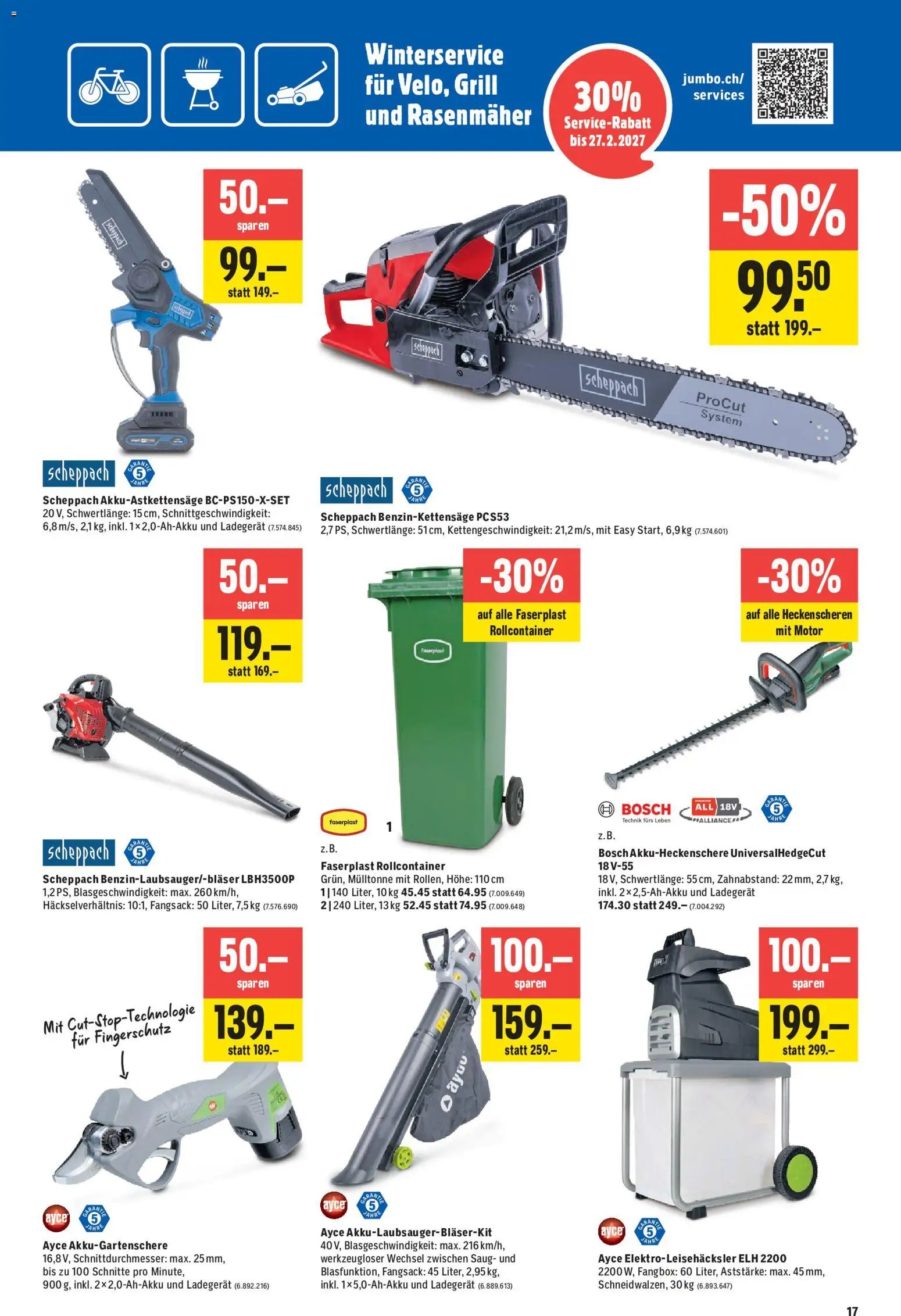 Jumbo aktionen