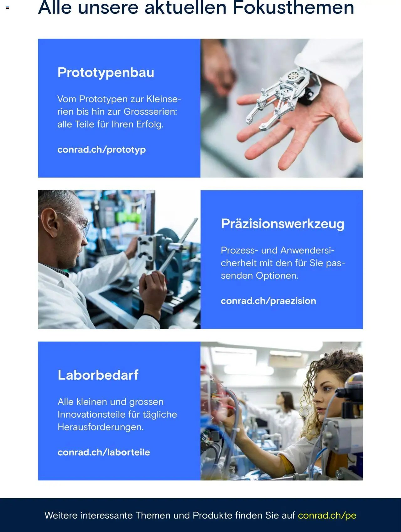 Conrad Aktionen Produktentwicklung (2025-02-03 - 2025-12-31) | 3