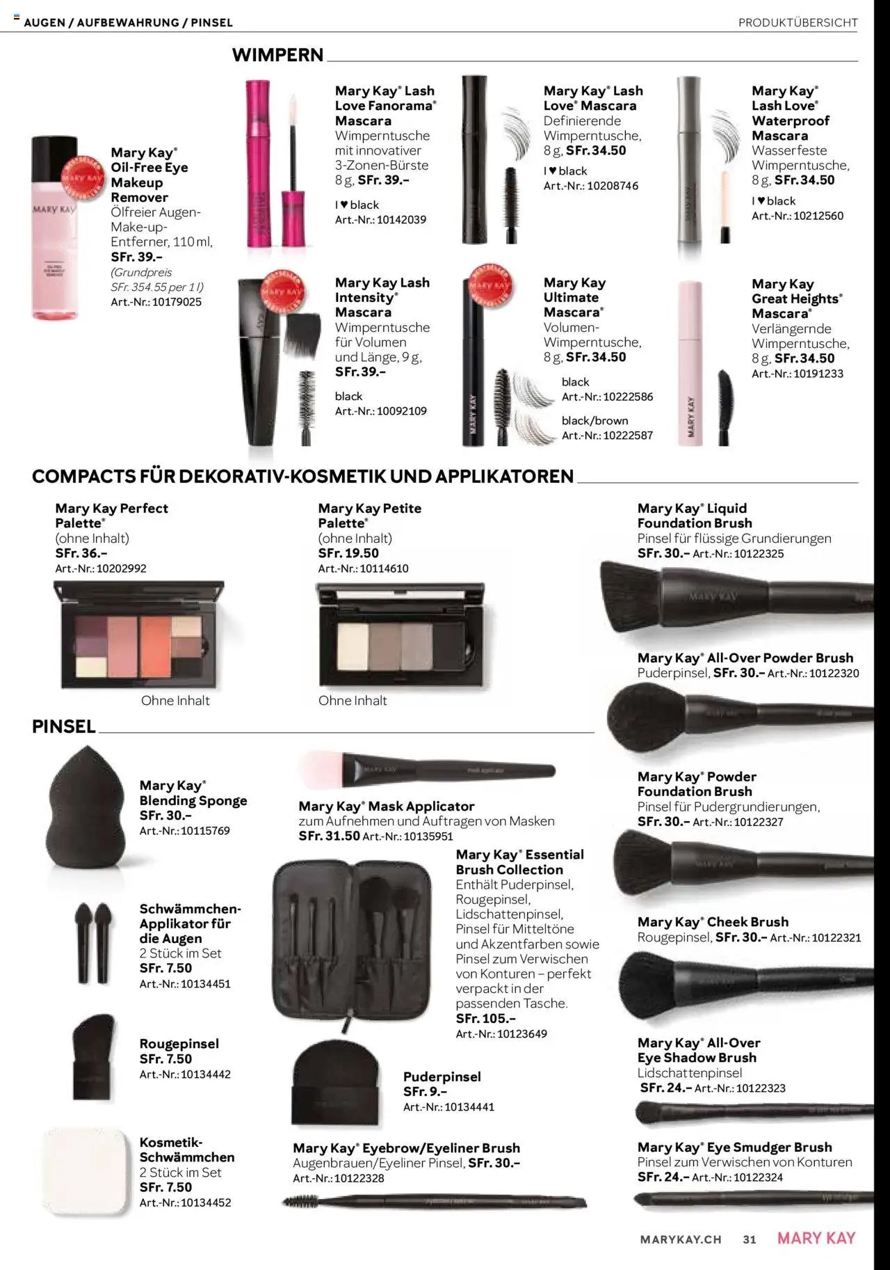 Mary Kay Aktionen (2025-07-16 - 2025-09-30)