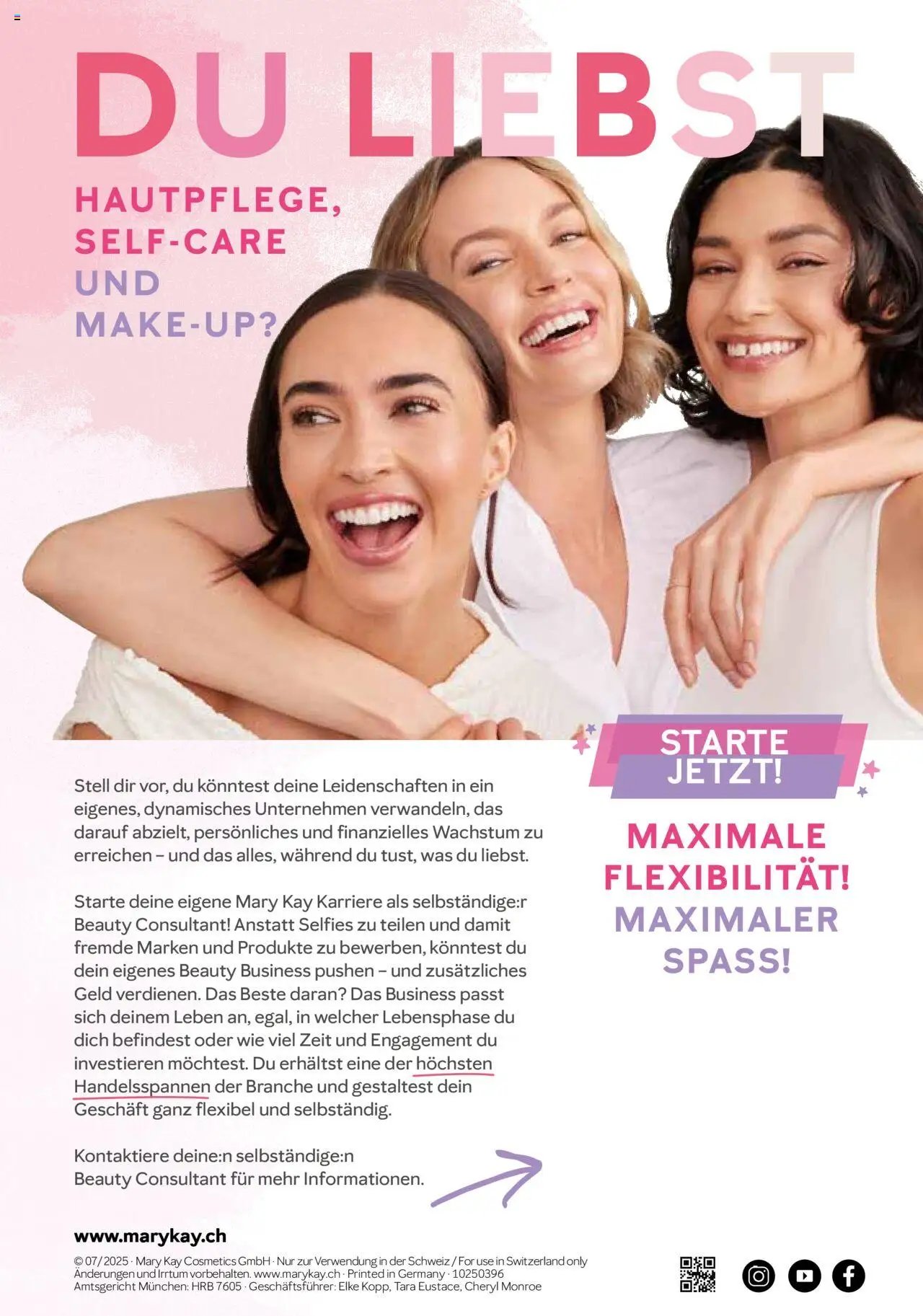 Mary Kay Aktionen (2025-07-16 - 2025-09-30)