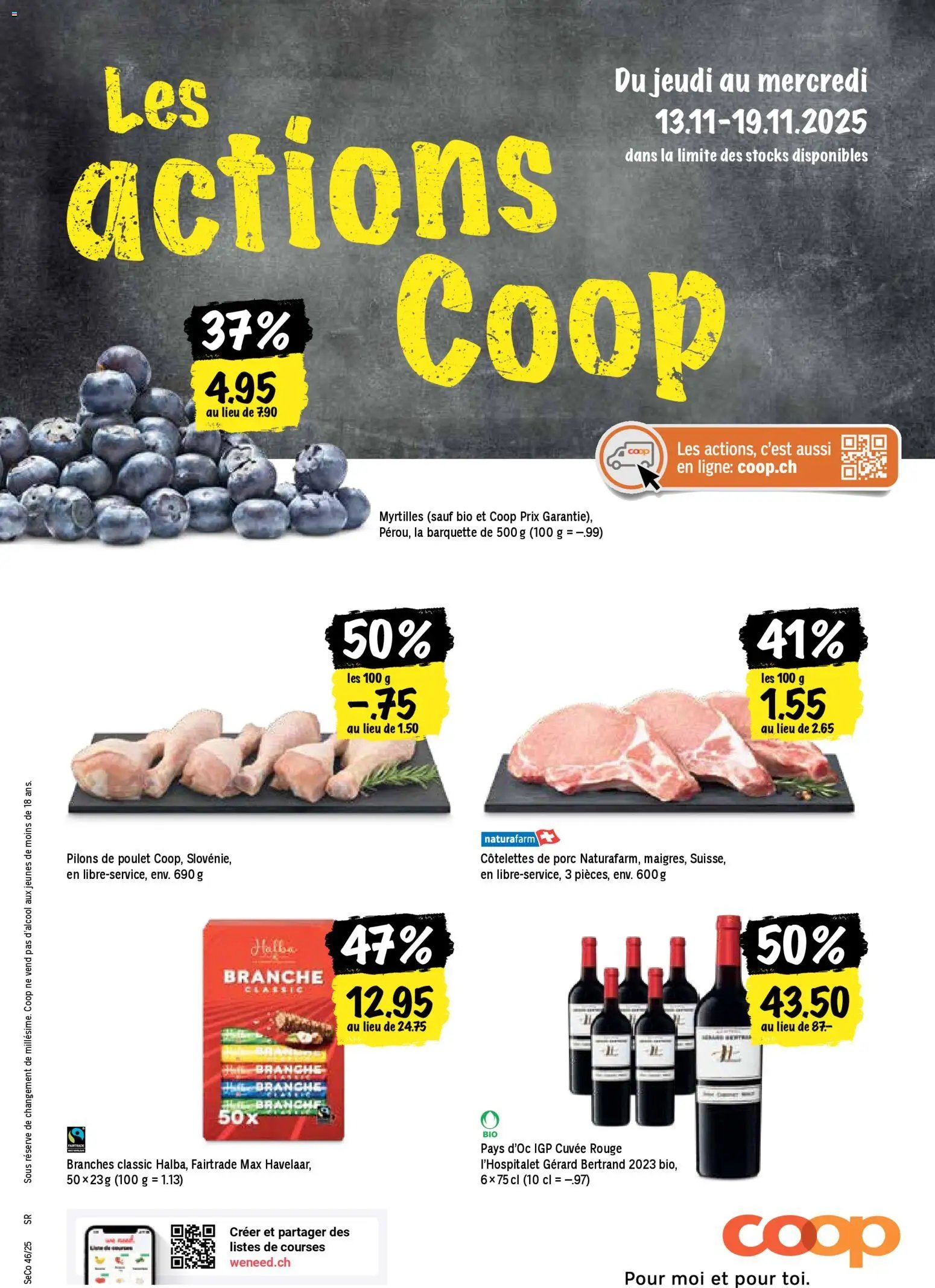 Coop - Les actions de la semaine (2025-11-13 - 2025-11-19) | 1