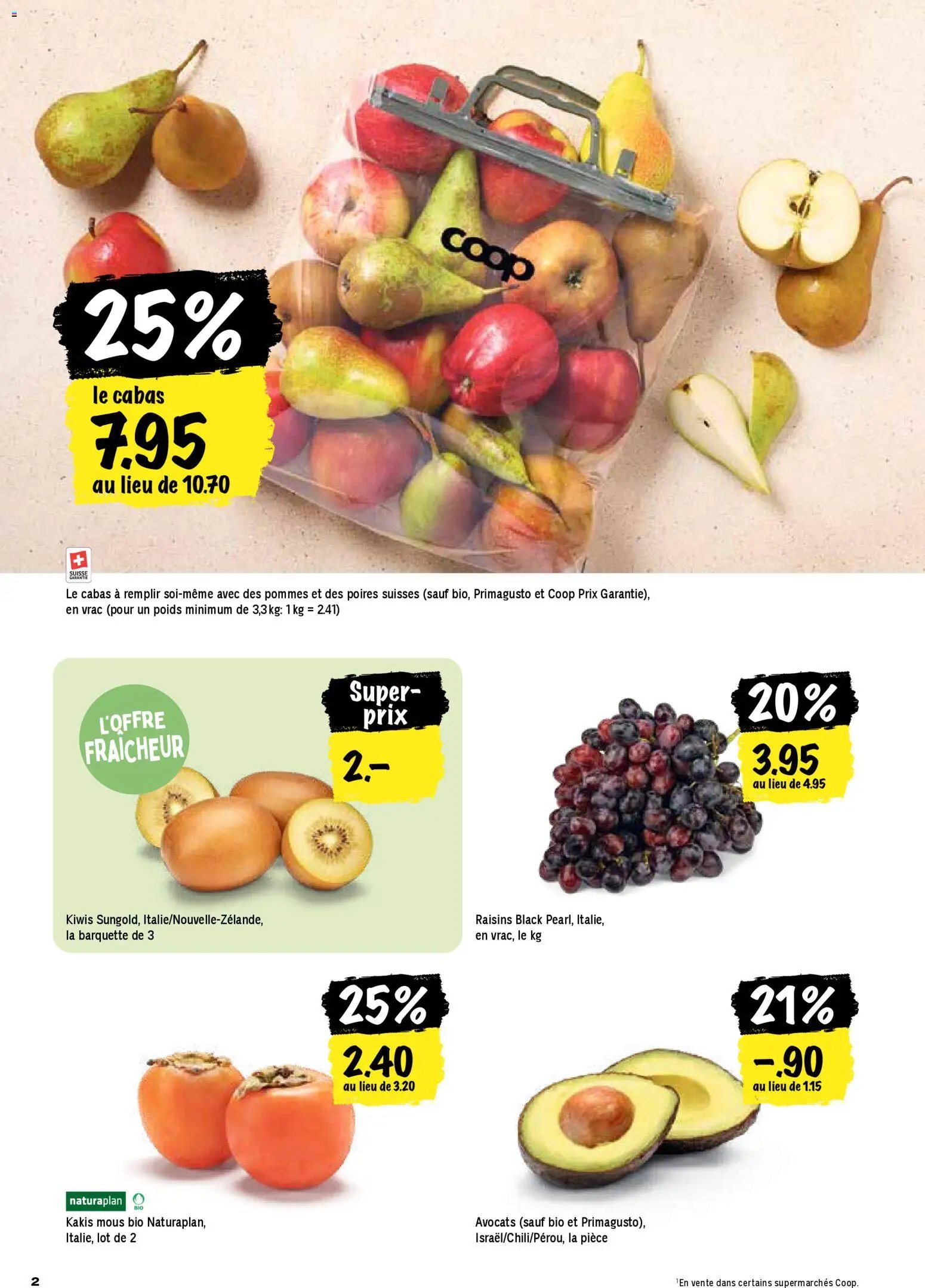 Coop - Les actions de la semaine (2025-11-13 - 2025-11-19) | 2