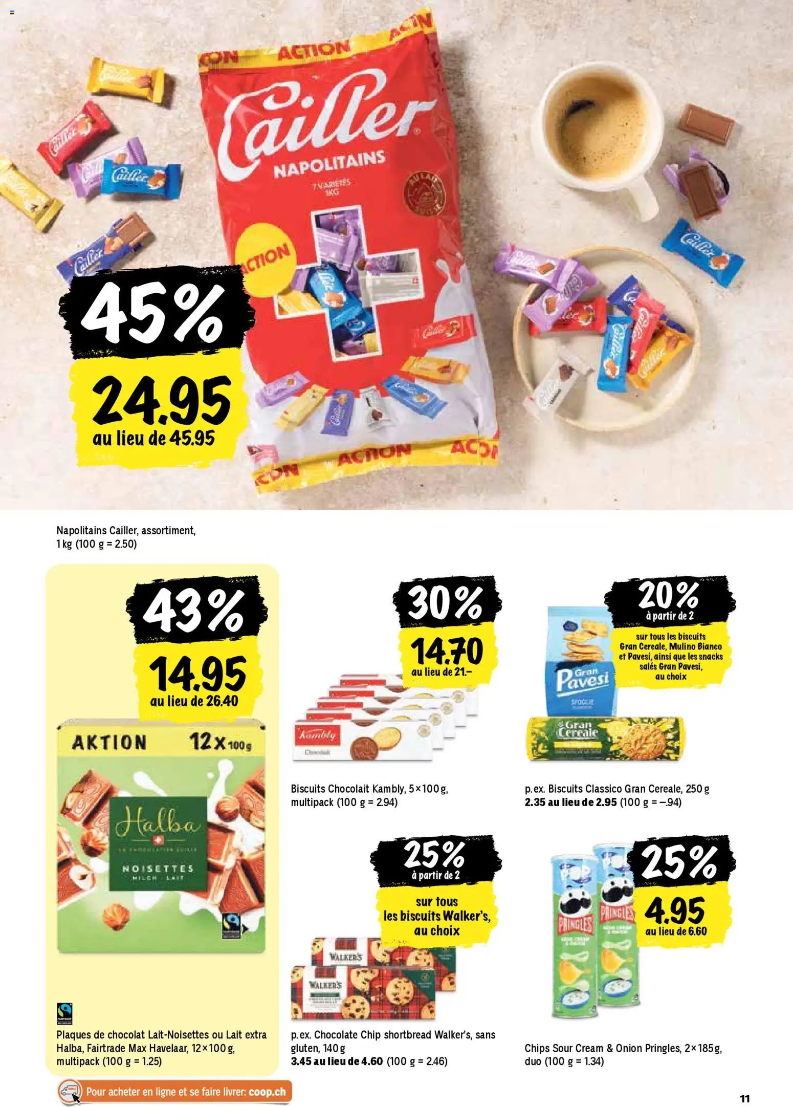 Coop - Les actions de la semaine (2025-11-13 - 2025-11-19) | 11