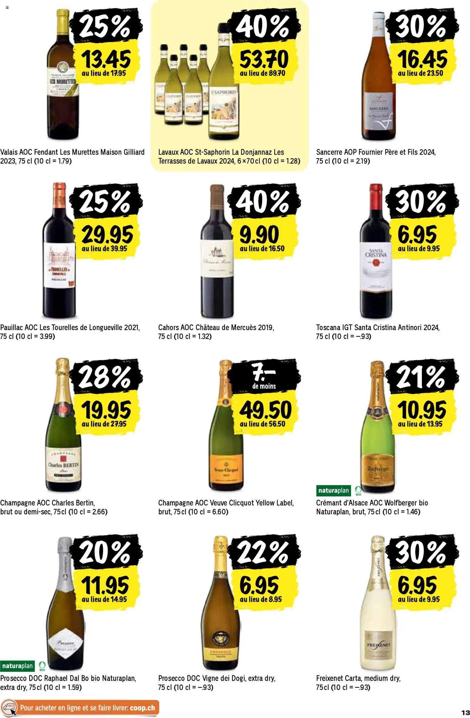 Coop - Les actions de la semaine (2025-11-13 - 2025-11-19) | 13