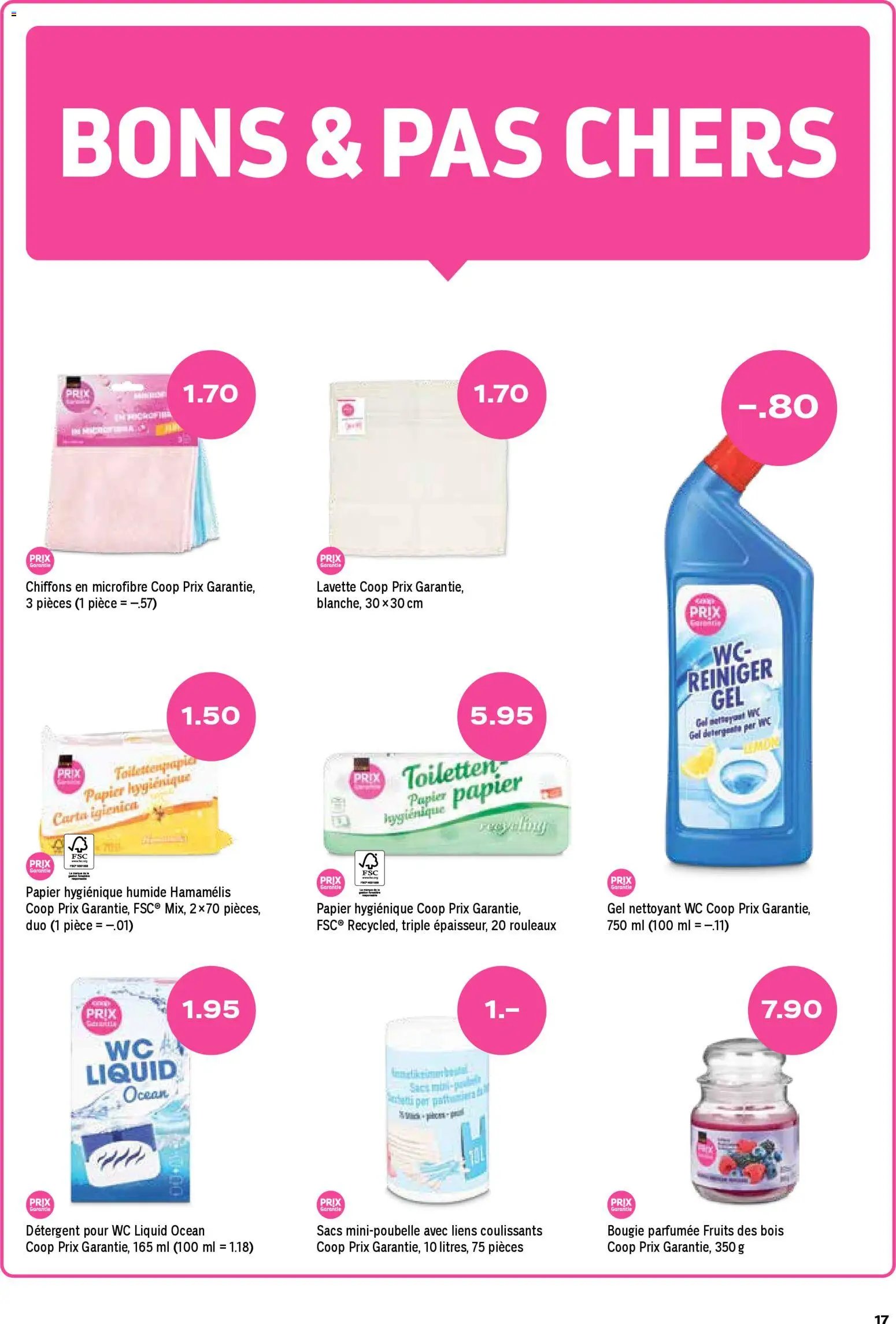 Coop - Les actions de la semaine (2025-11-13 - 2025-11-19) | 17