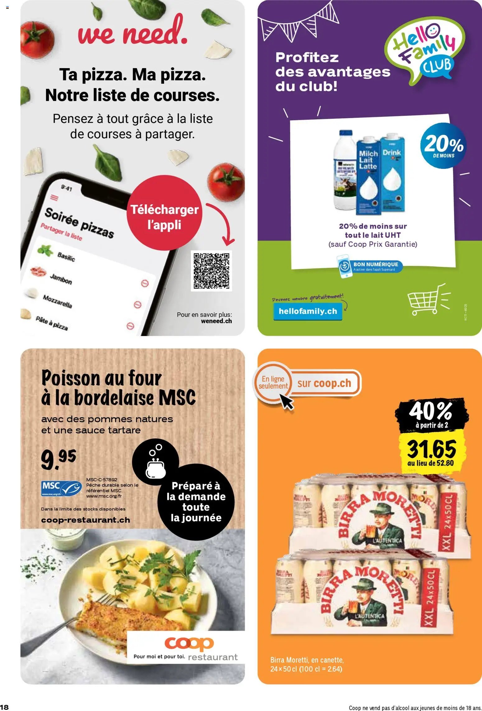 Coop - Les actions de la semaine (2025-11-13 - 2025-11-19) | 18