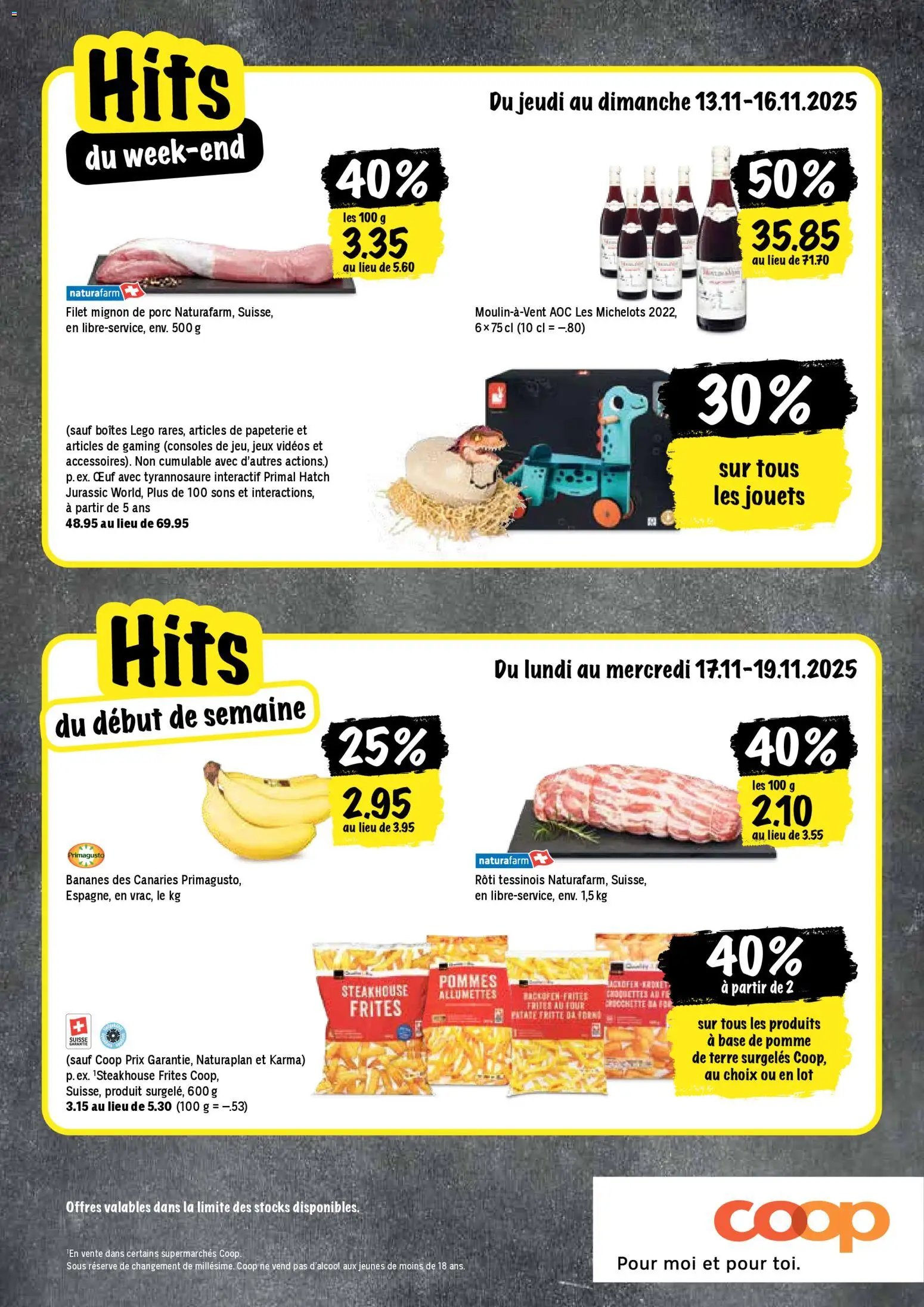 Coop - Les actions de la semaine (2025-11-13 - 2025-11-19) | 20
