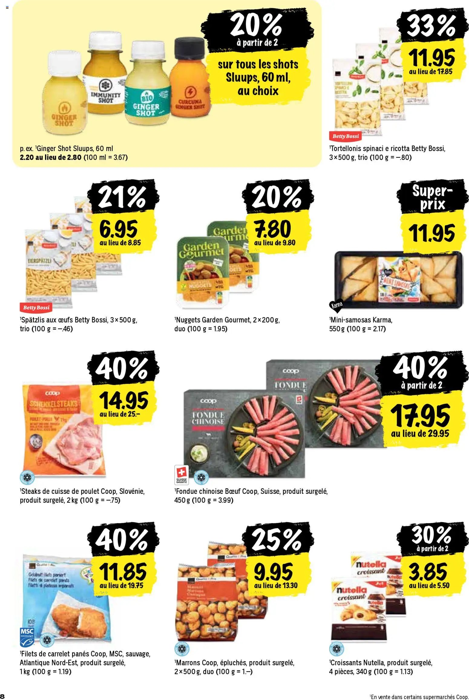 Coop - Les actions de la semaine (2025-11-13 - 2025-11-19) | 8