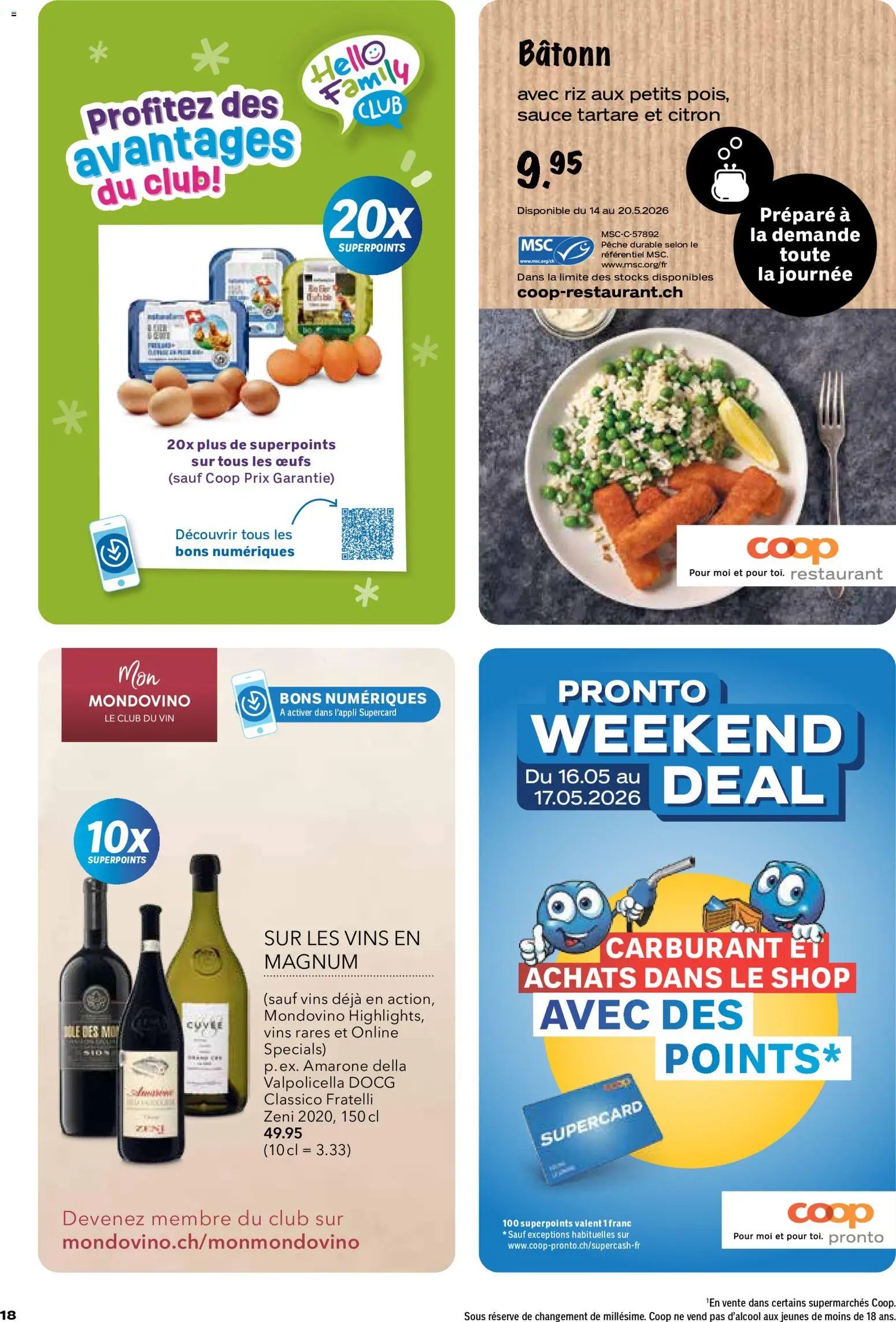 Coop aktionen FR (2026-05-12 - 2026-05-20) | 18