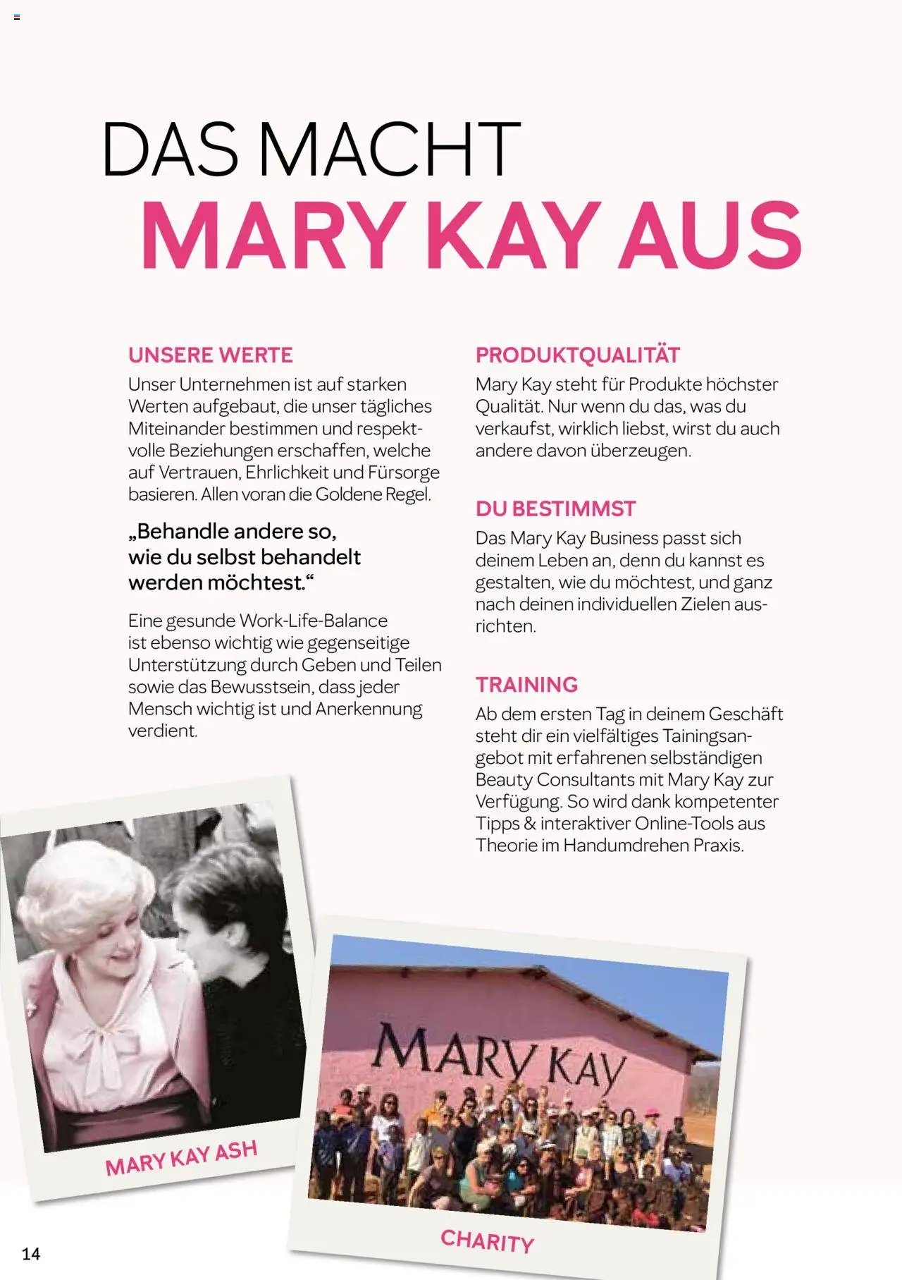 Mary Kay Aktionen Zukunft (2025-03-17 - 2025-12-31) | 14