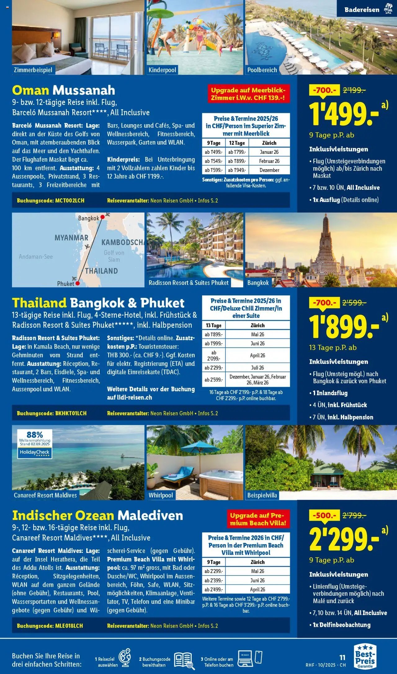 Lidl Aktionen Reisen Oktober (2025-09-27 - 2025-10-31)