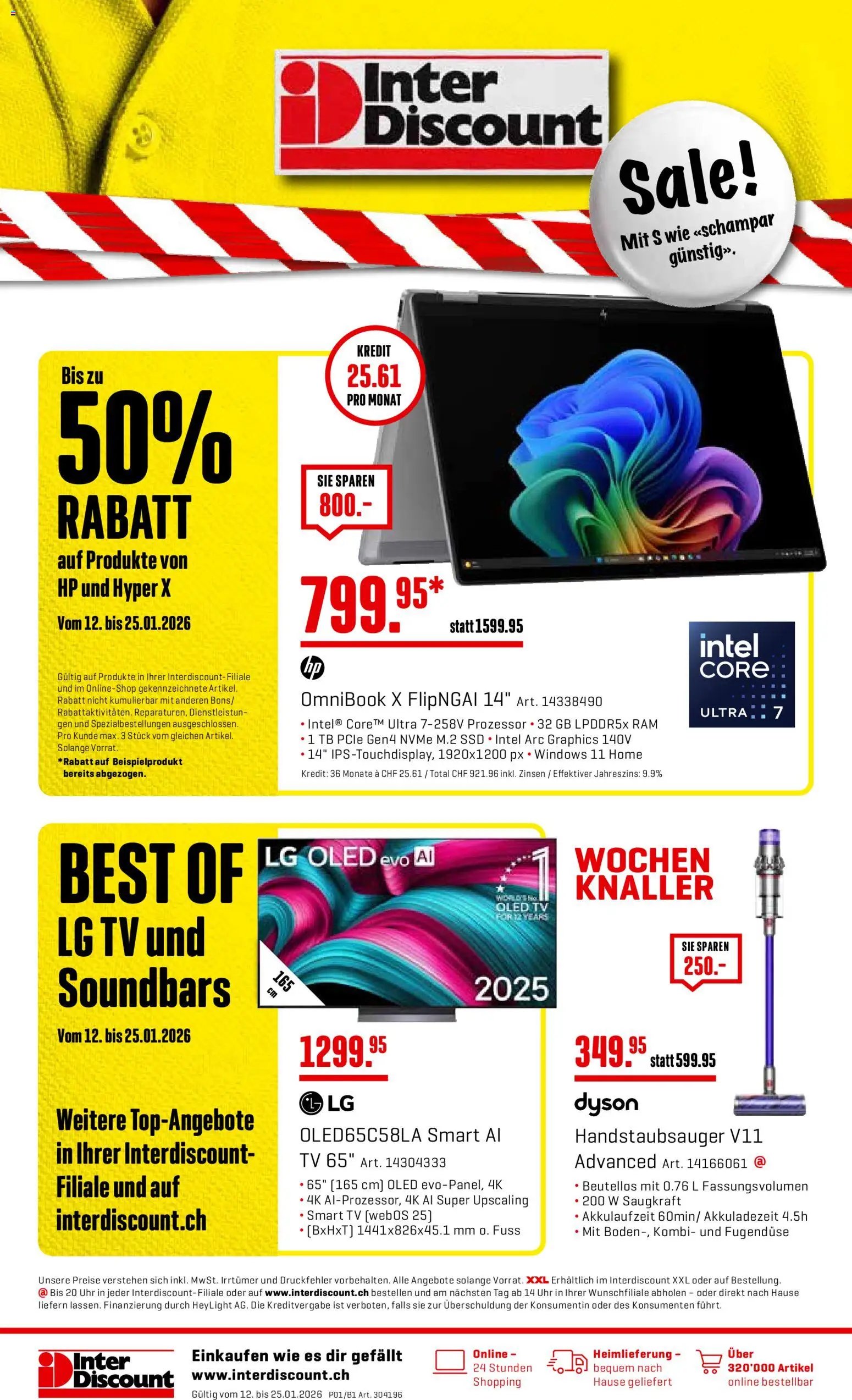 Interdiscount Aktionen (2026-01-12 - 2026-01-25) | 1