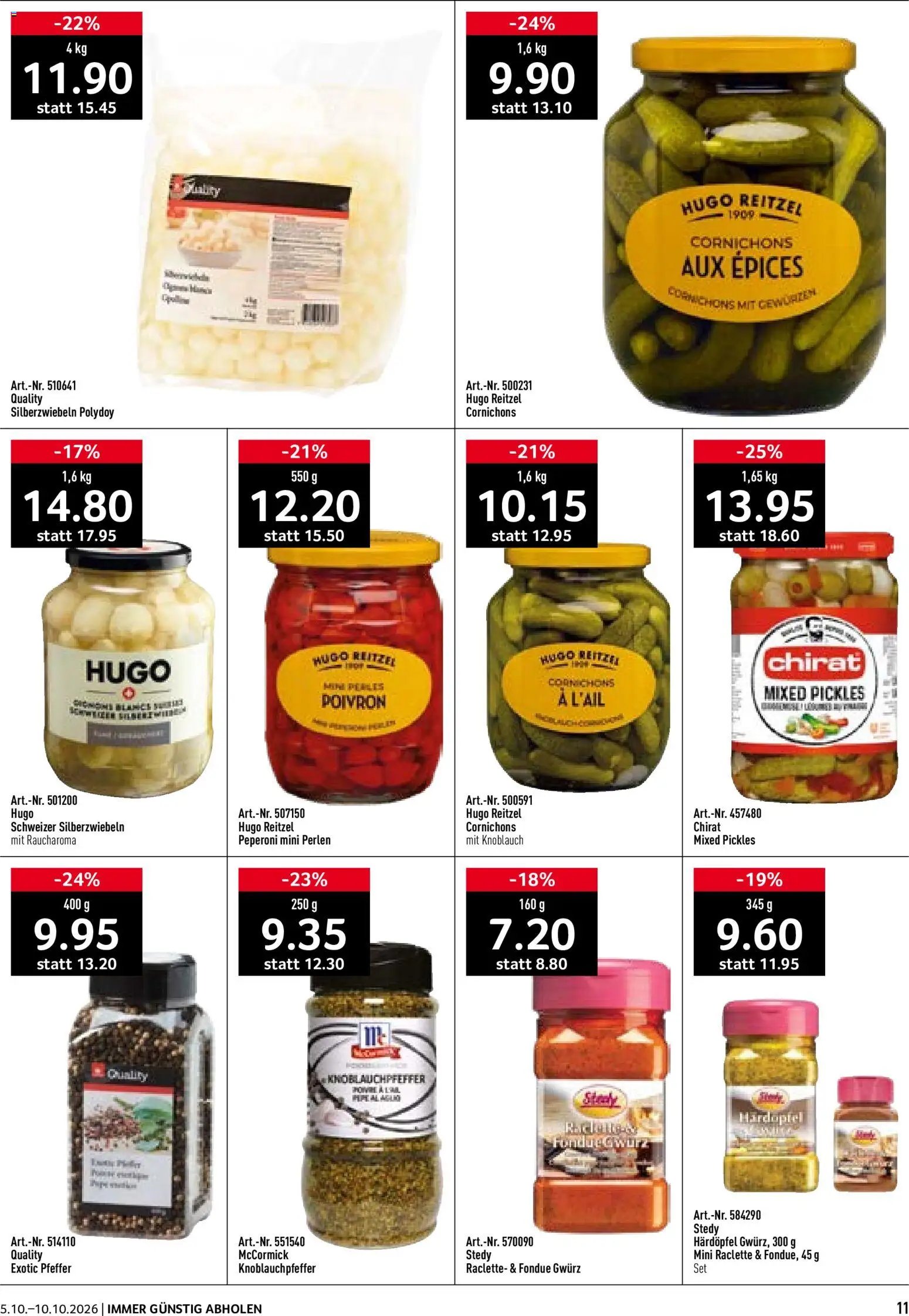 Prodega aktionen Fondue/Raclette