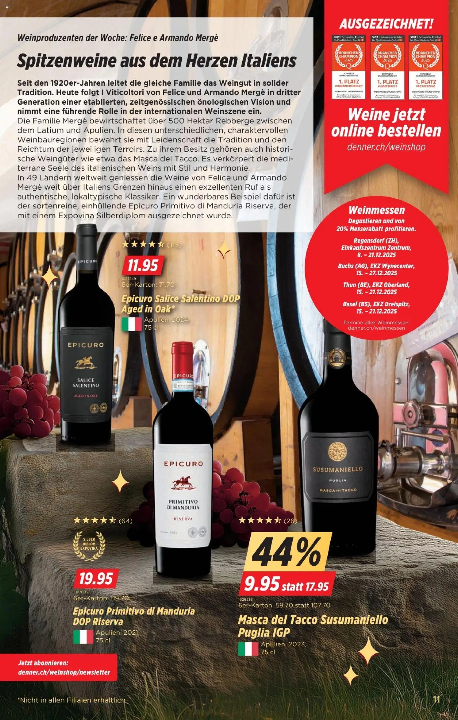 Denner Aktionen (2025-12-16 - 2025-12-22)
