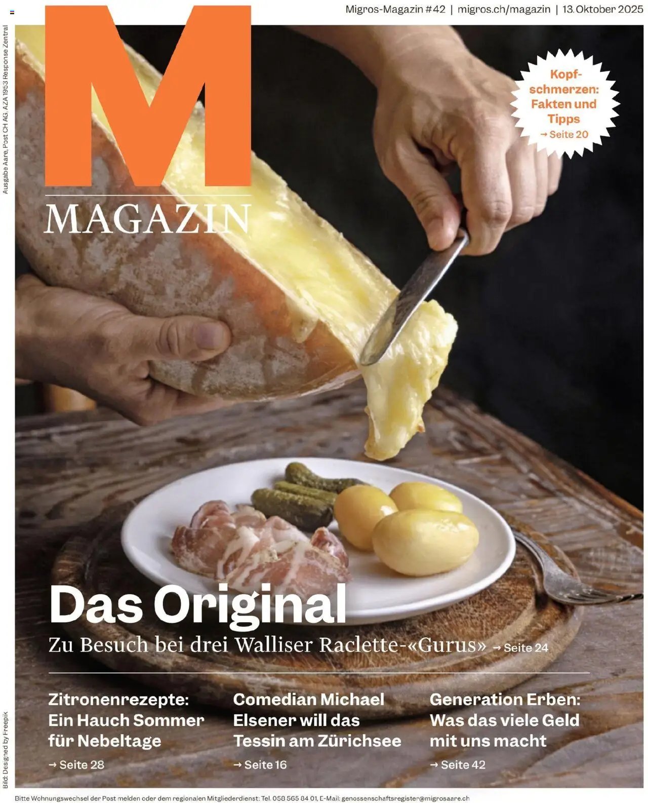 Migros Magazin (2025-10-13 - 2025-10-20) | 1