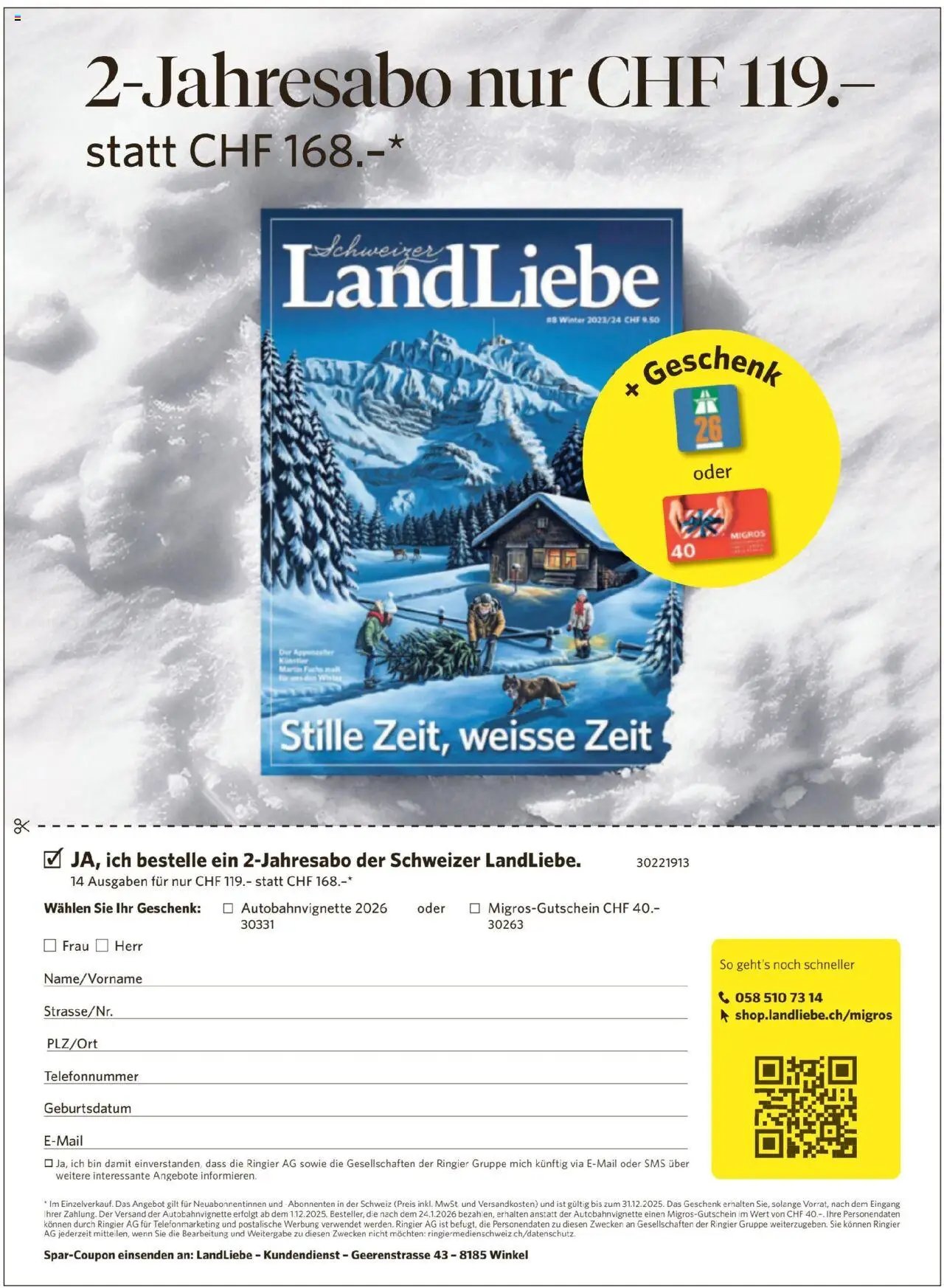 Migros Magazin (2025-10-13 - 2025-10-20)