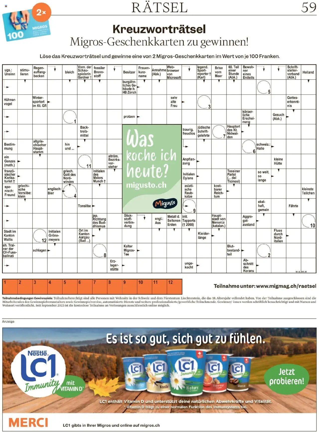 Migros Magazin (2025-10-13 - 2025-10-20)
