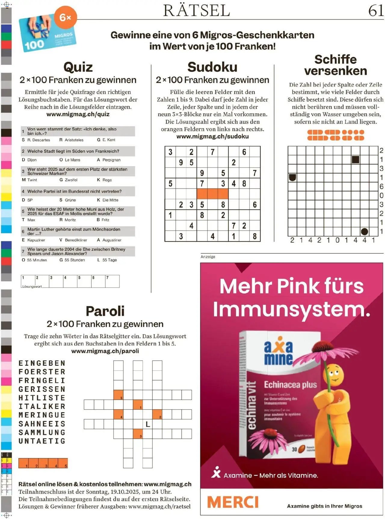 Migros Magazin (2025-10-13 - 2025-10-20)