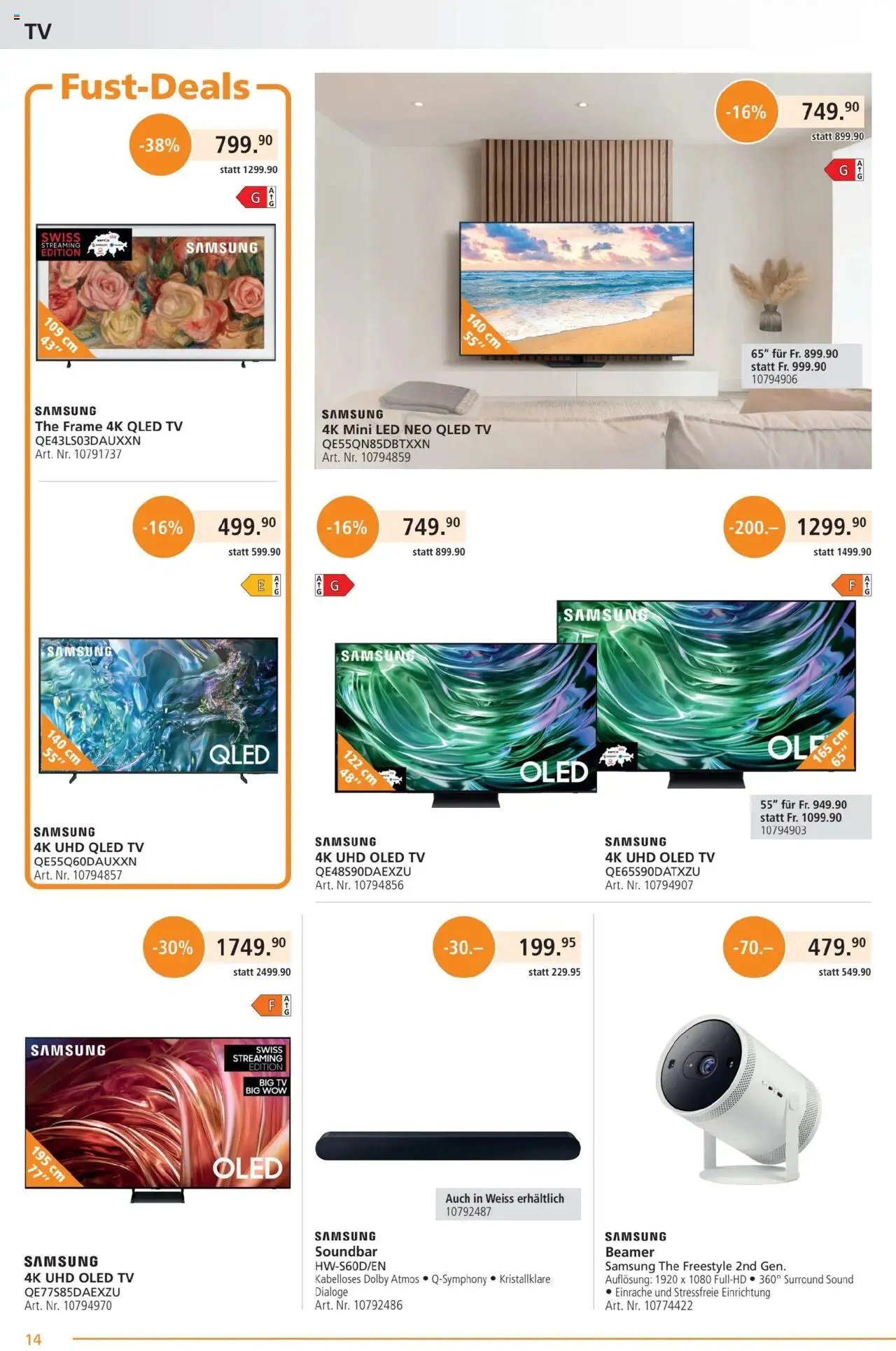Fust Aktionen (2025-07-28 - 2025-08-24)