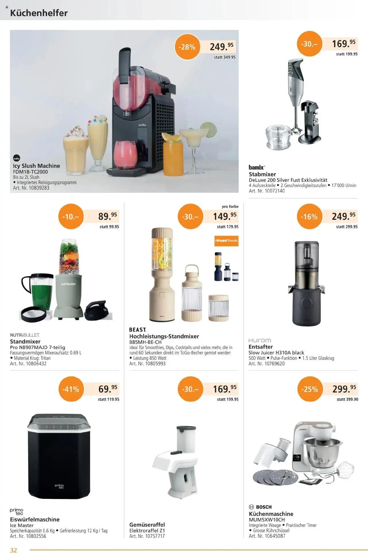 Fust Aktionen (2025-07-28 - 2025-08-24)
