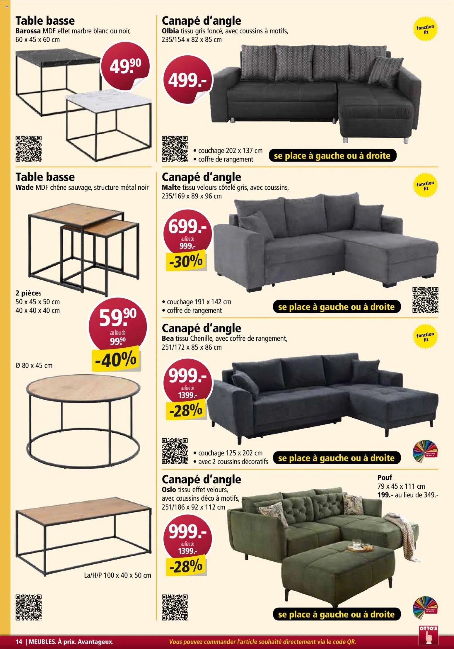 Otto's aktionen Meubles (2026-03-01 - 2026-04-30)