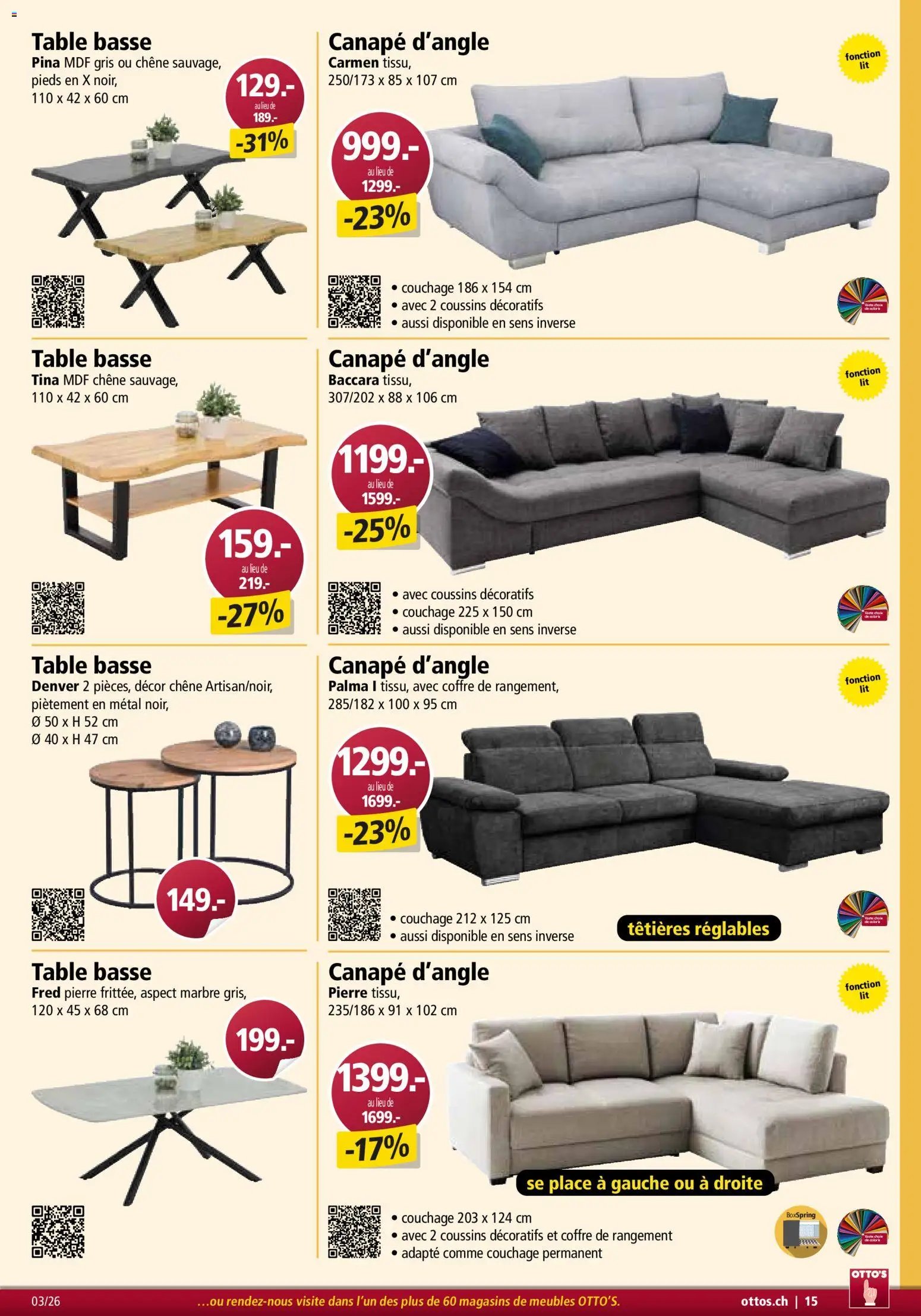Otto's aktionen Meubles (2026-03-01 - 2026-04-30)