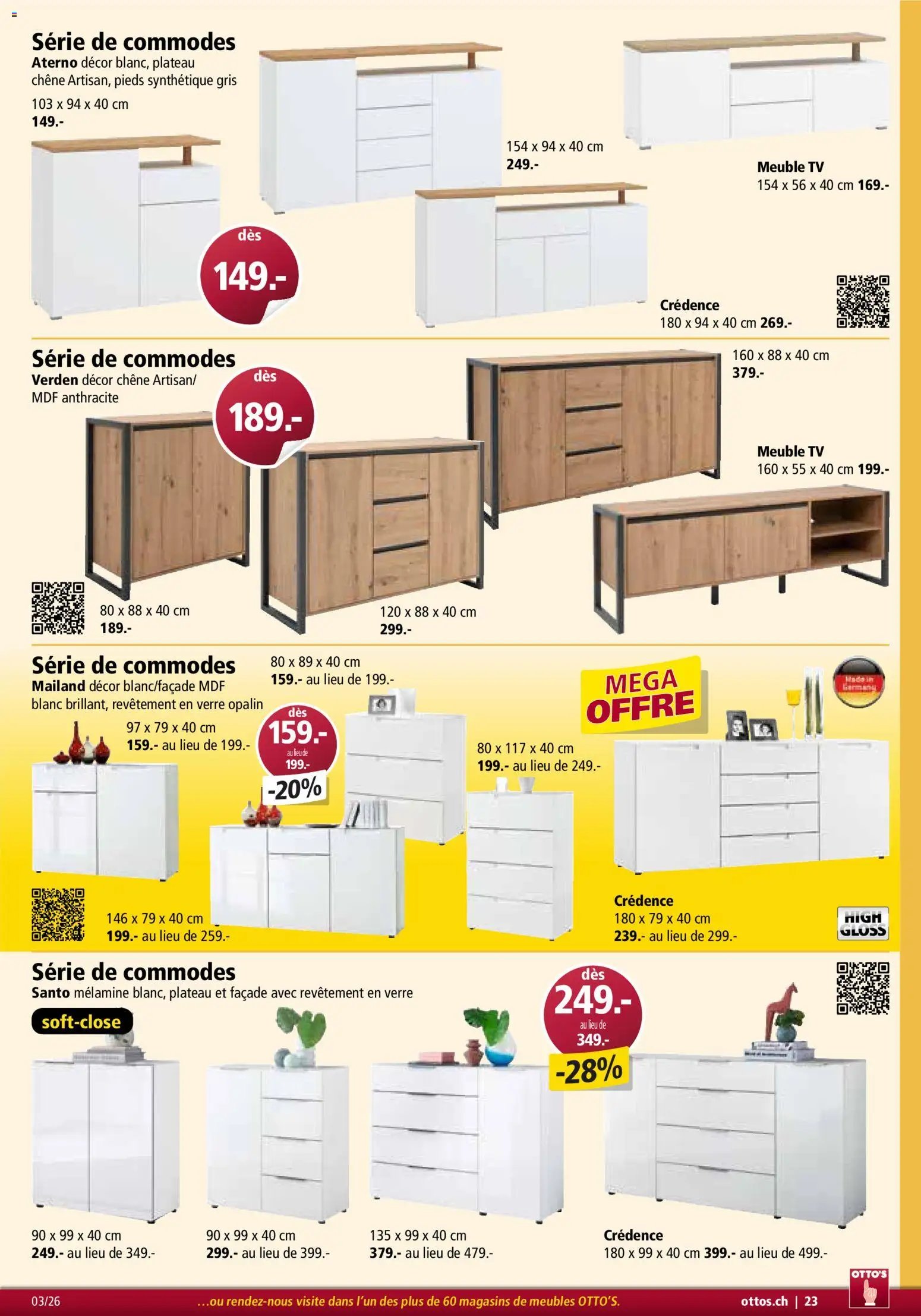 Otto's aktionen Meubles (2026-03-01 - 2026-04-30)