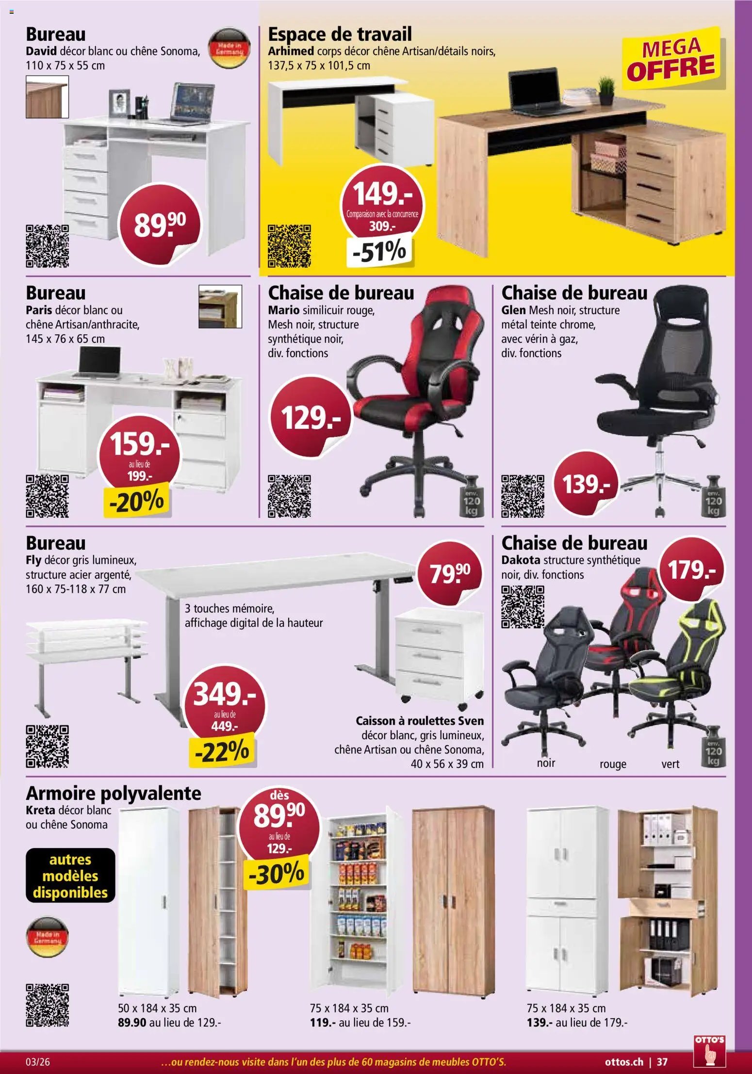 Otto's aktionen Meubles (2026-03-01 - 2026-04-30)